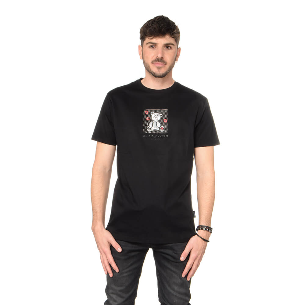 חולצת טישירט קצרה אלדו מורו דובי כדורי רובה גברים - am-AM22132-101-2XL
