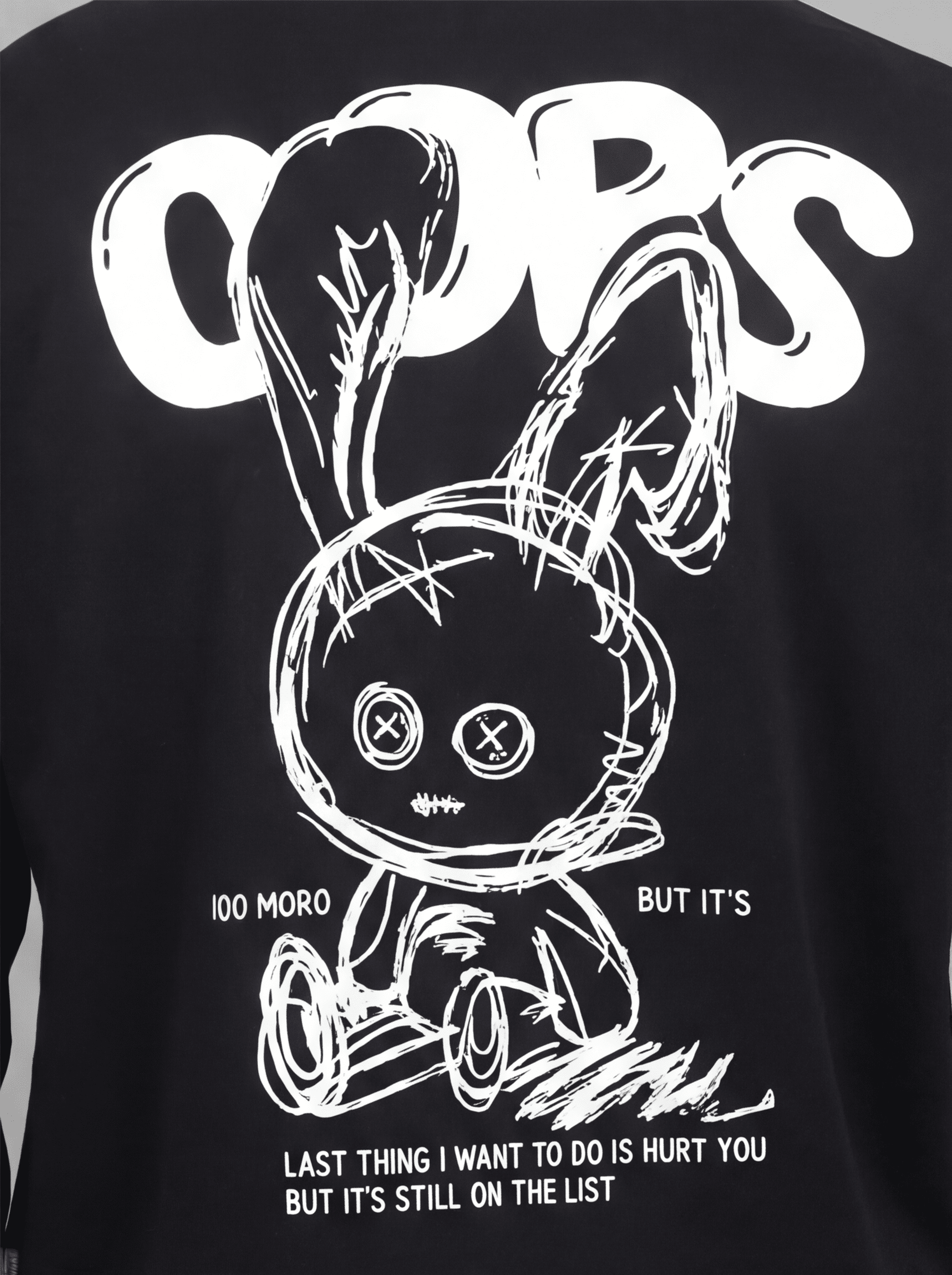 חולצת פוטר ארוכה אלדו מורו הדפס שפן גברים