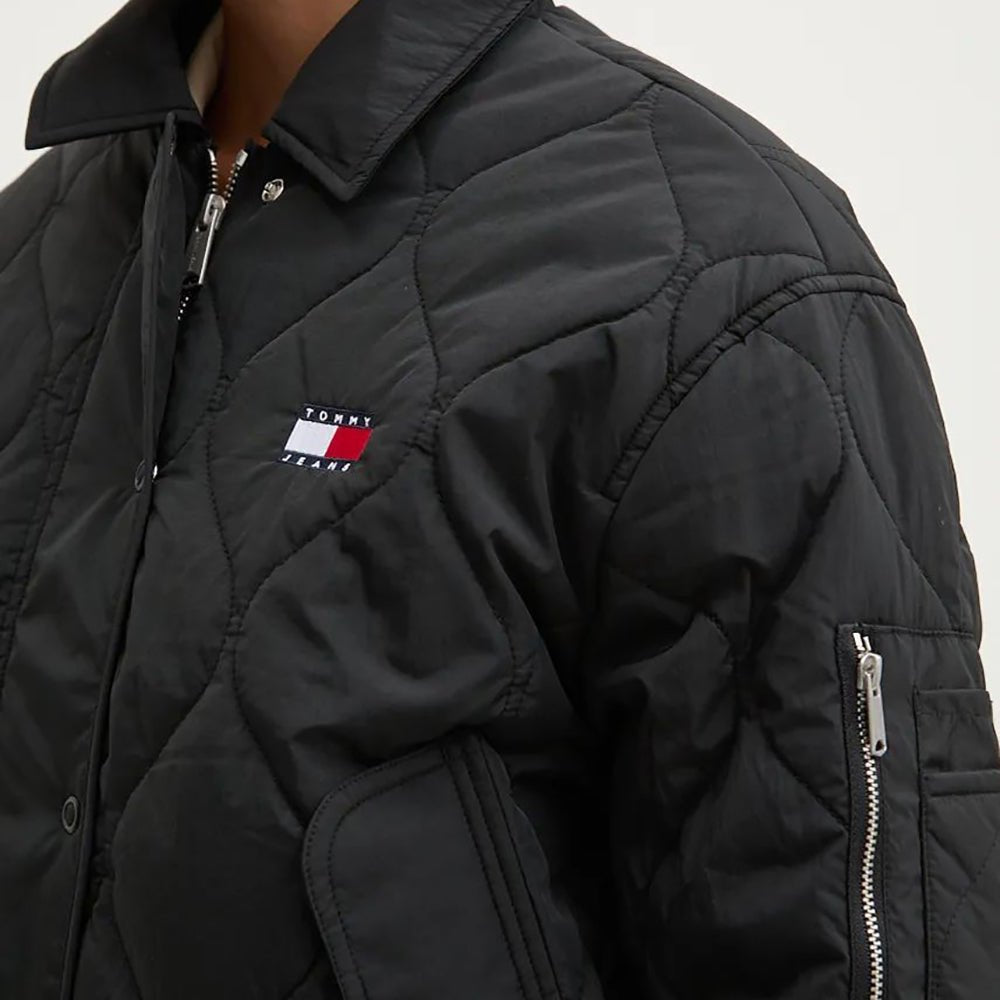 מעיל טומי הילפיגר Water Repellent Onion Quilted Bomber נשים