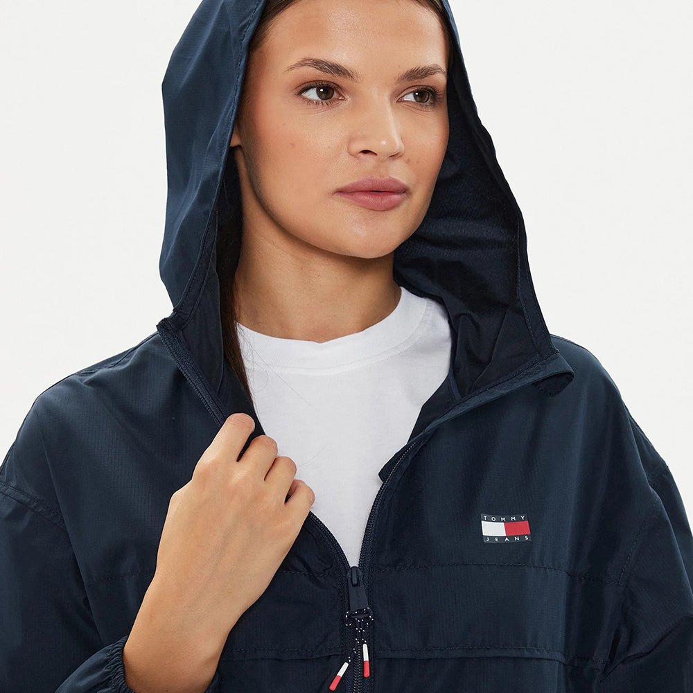 מעיל קצר טומי הילפיגר Chicago Windbreaker נשים