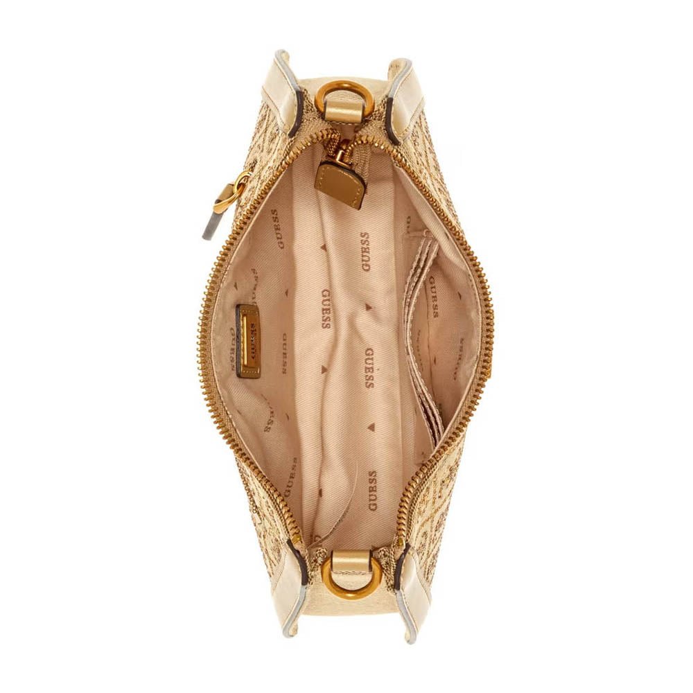 תיק ערב Guess נשים Dili Top Zip Shoulder Bag