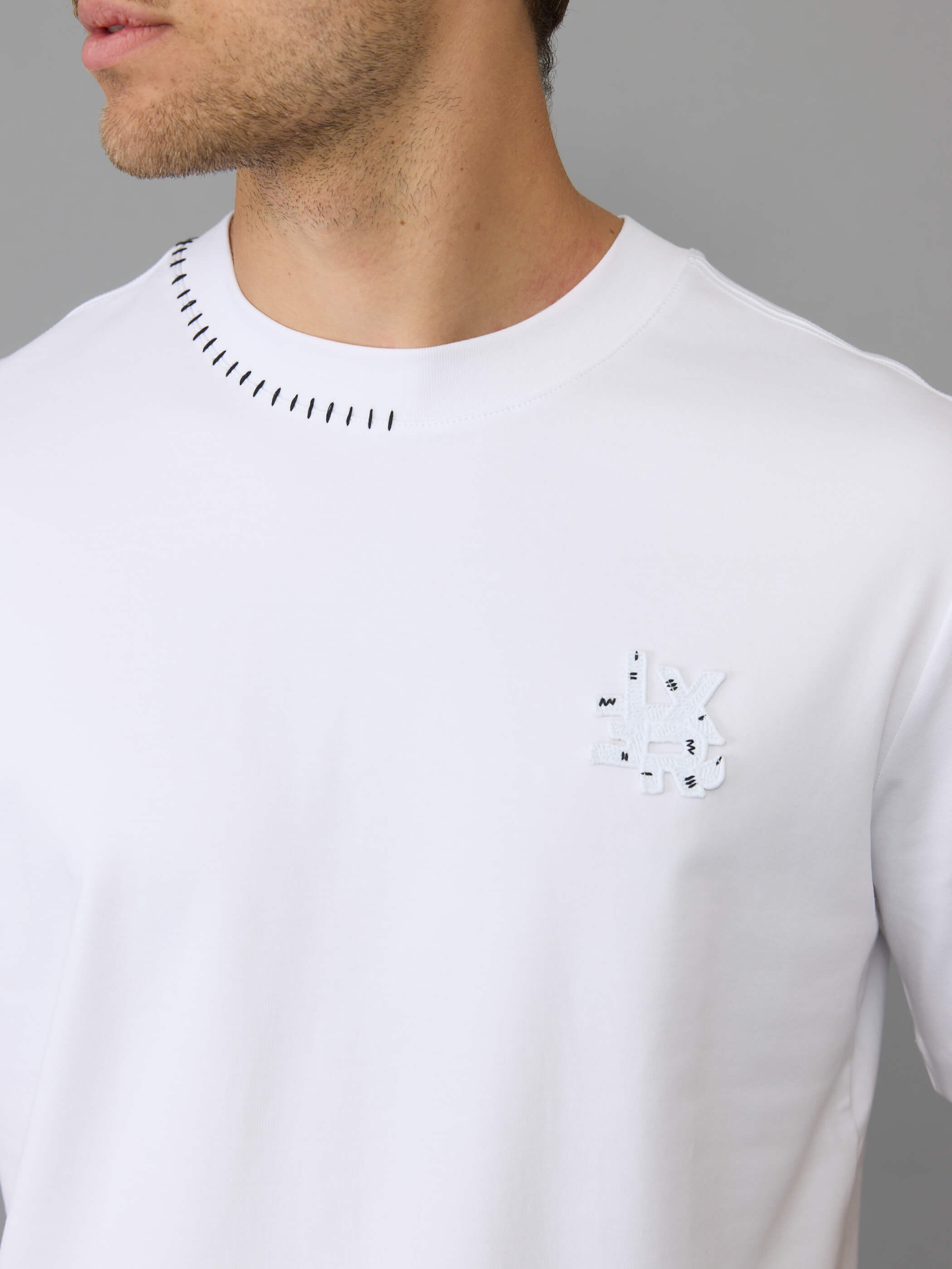 חולצת טישירט קצרה אליקסיר Hand Sewing גברים