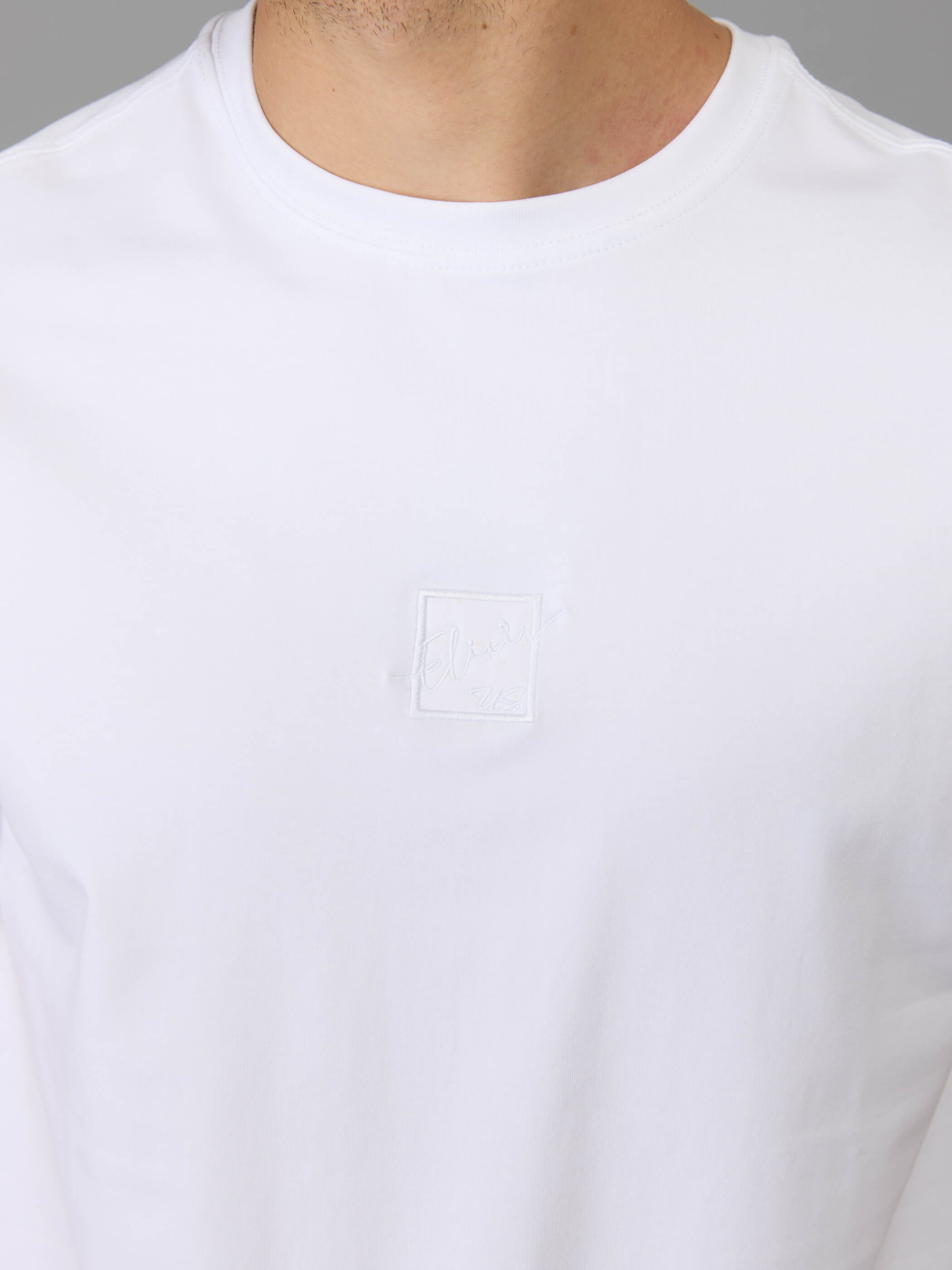 חולצת טישירט קצרה אליקסיר Nylon Patch גברים