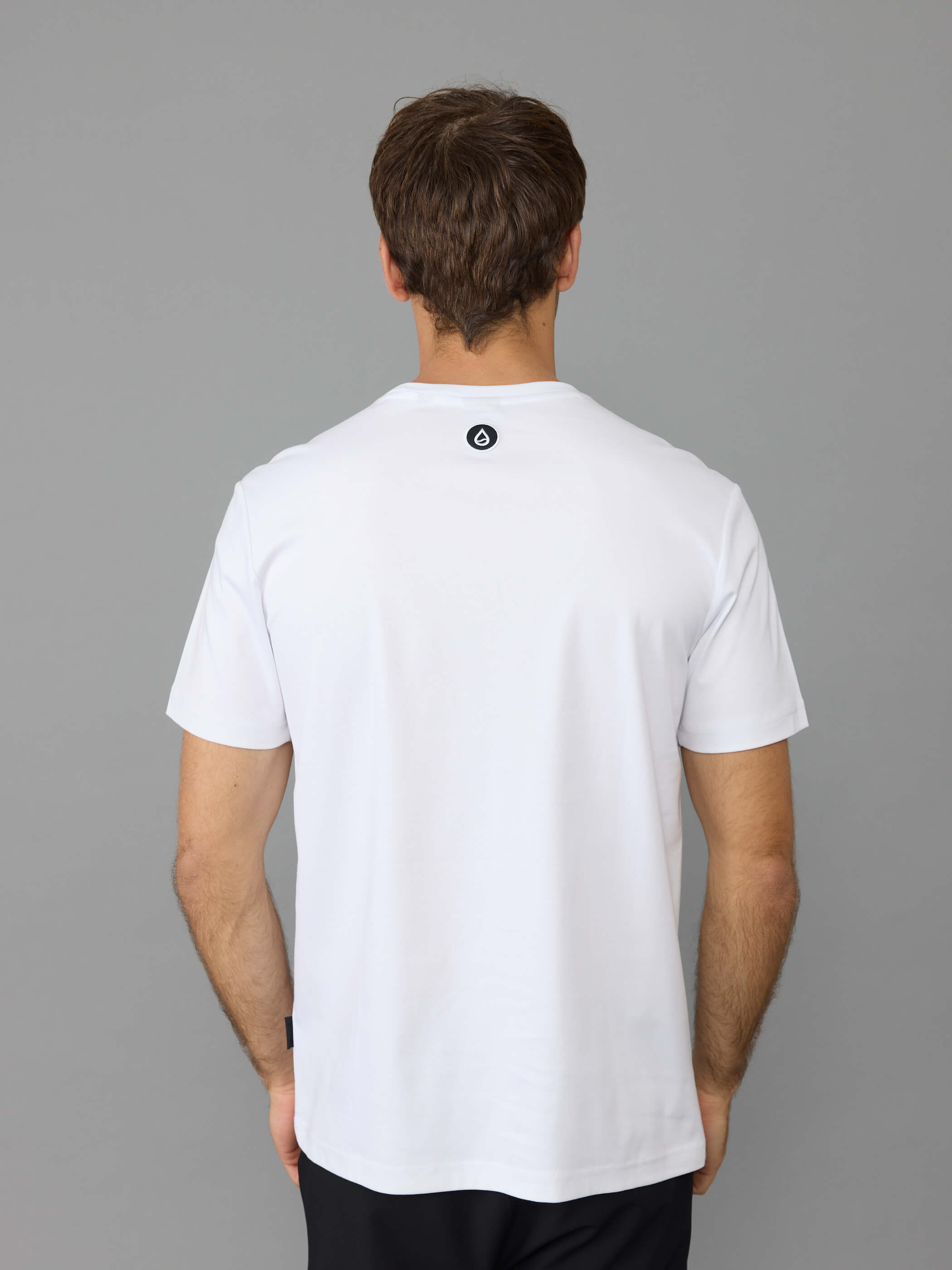 חולצת טישירט קצרה אליקסיר Chest Embroidery גברים