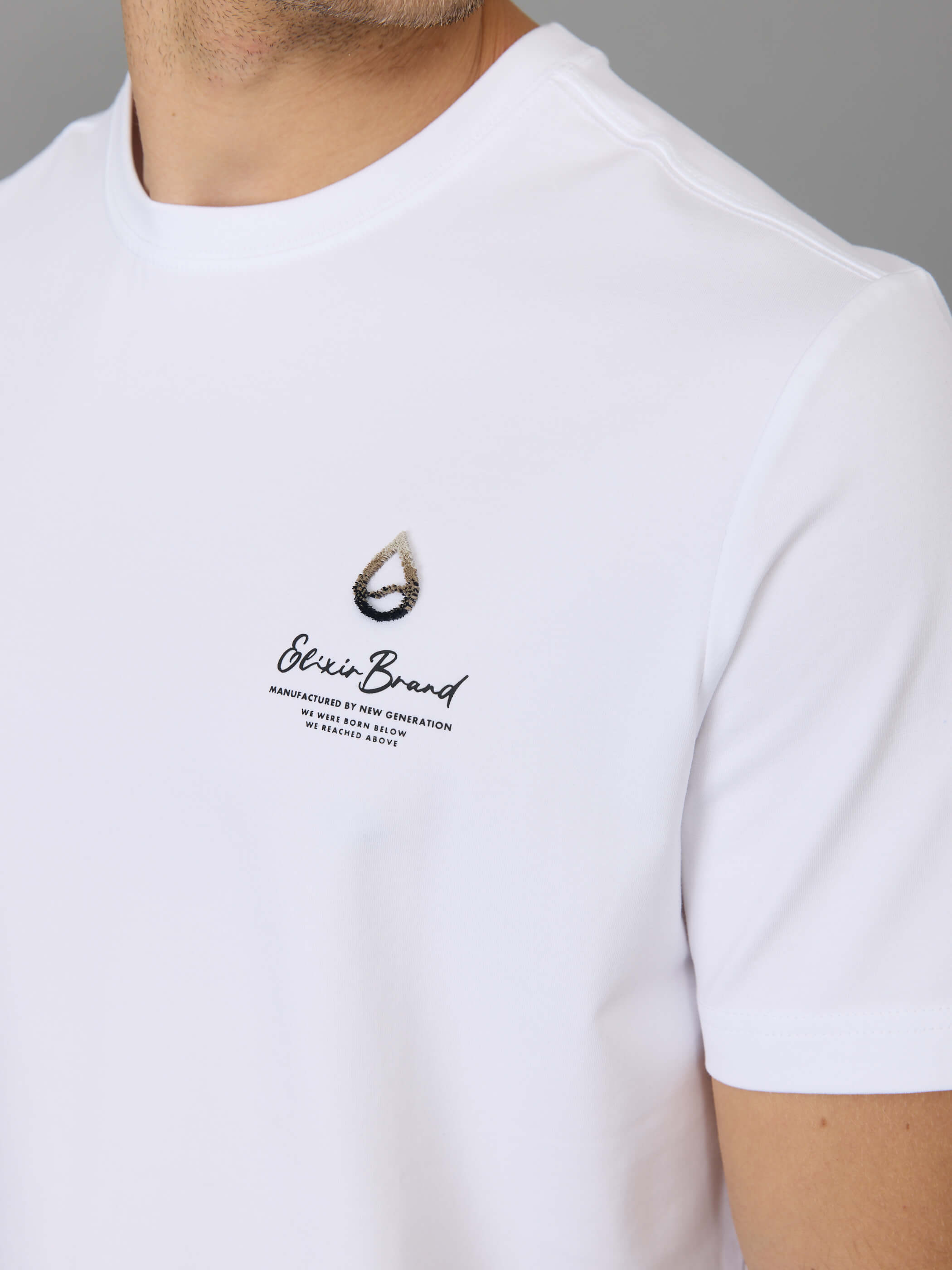 חולצת טישירט קצרה אליקסיר Chest Velvet גברים