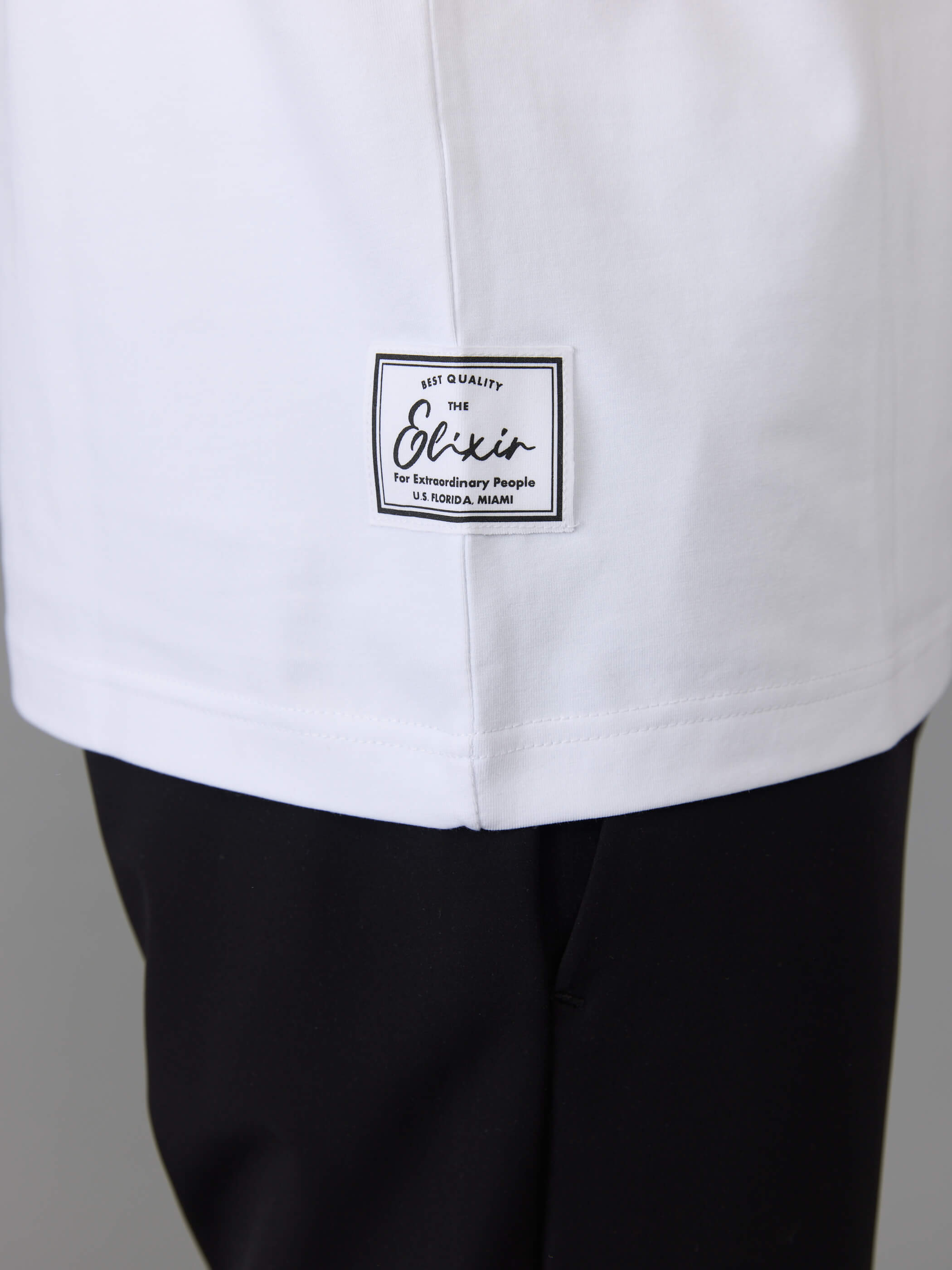 חולצת טישירט קצרה אליקסיר Chest Velvet גברים