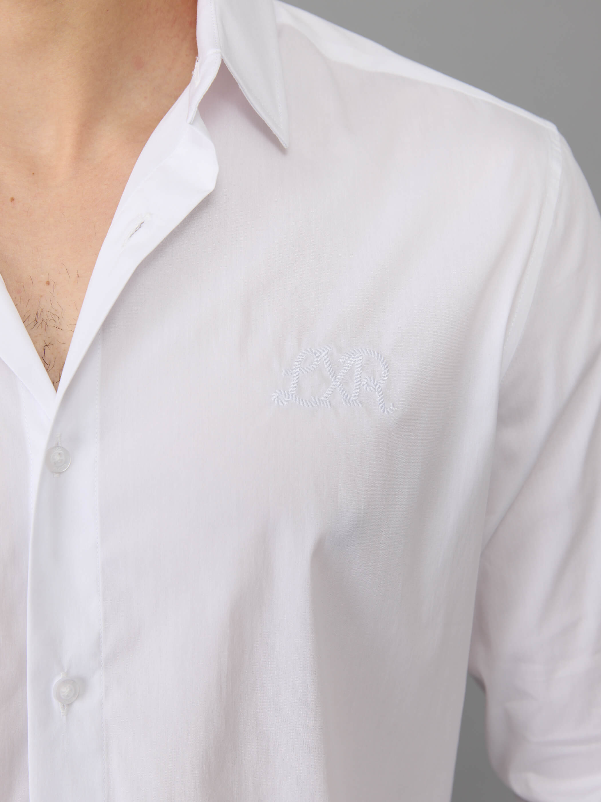 חולצה מכופתרת אליקסיר Sewing Logo גברים