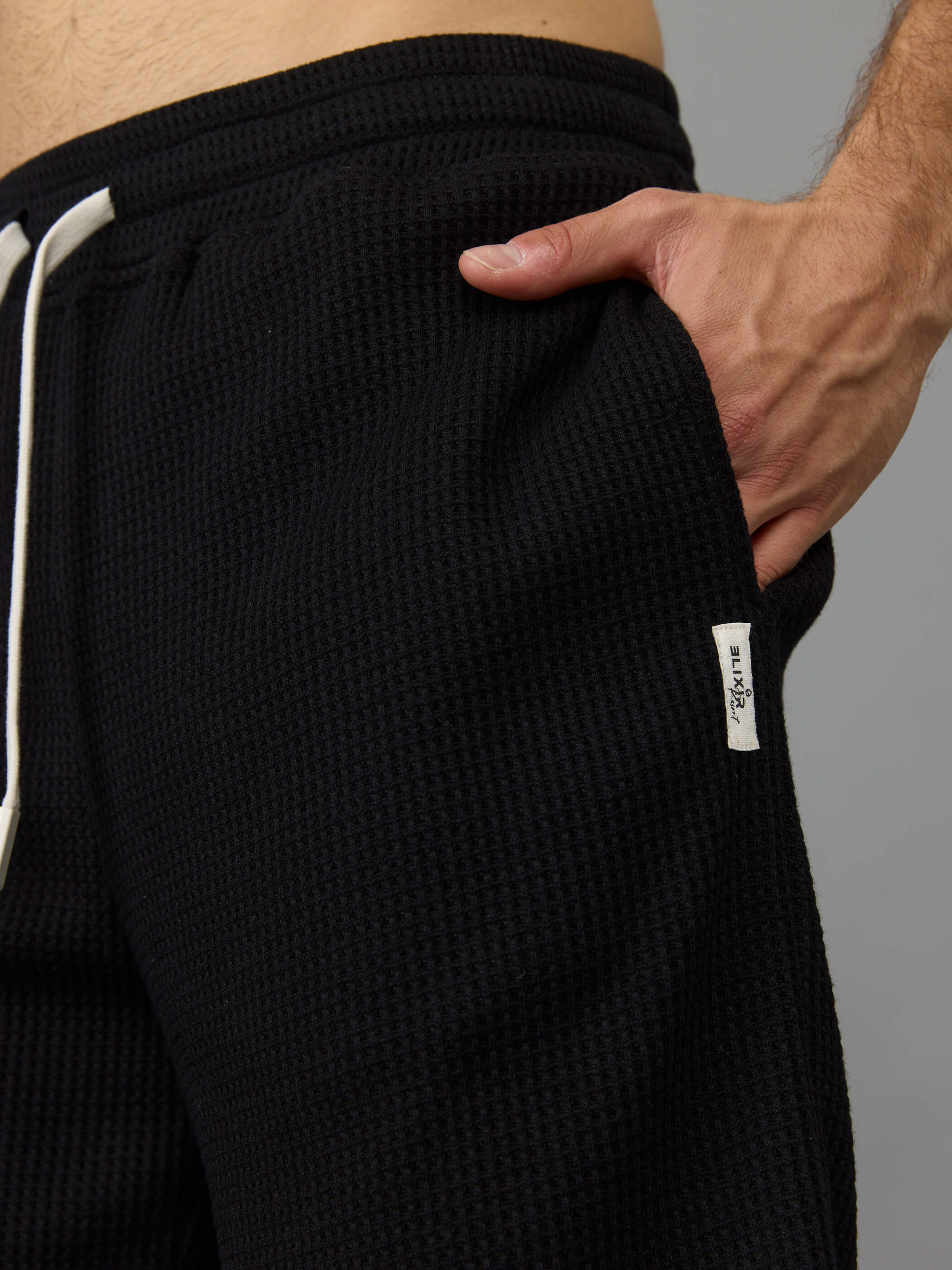 מכנס קצר אליקסיר Waffle גברים