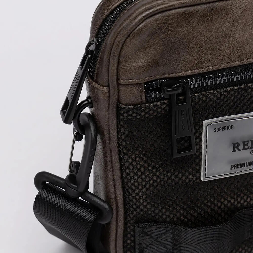 תיק ריפליי Vintage-Look Crossbody גברים