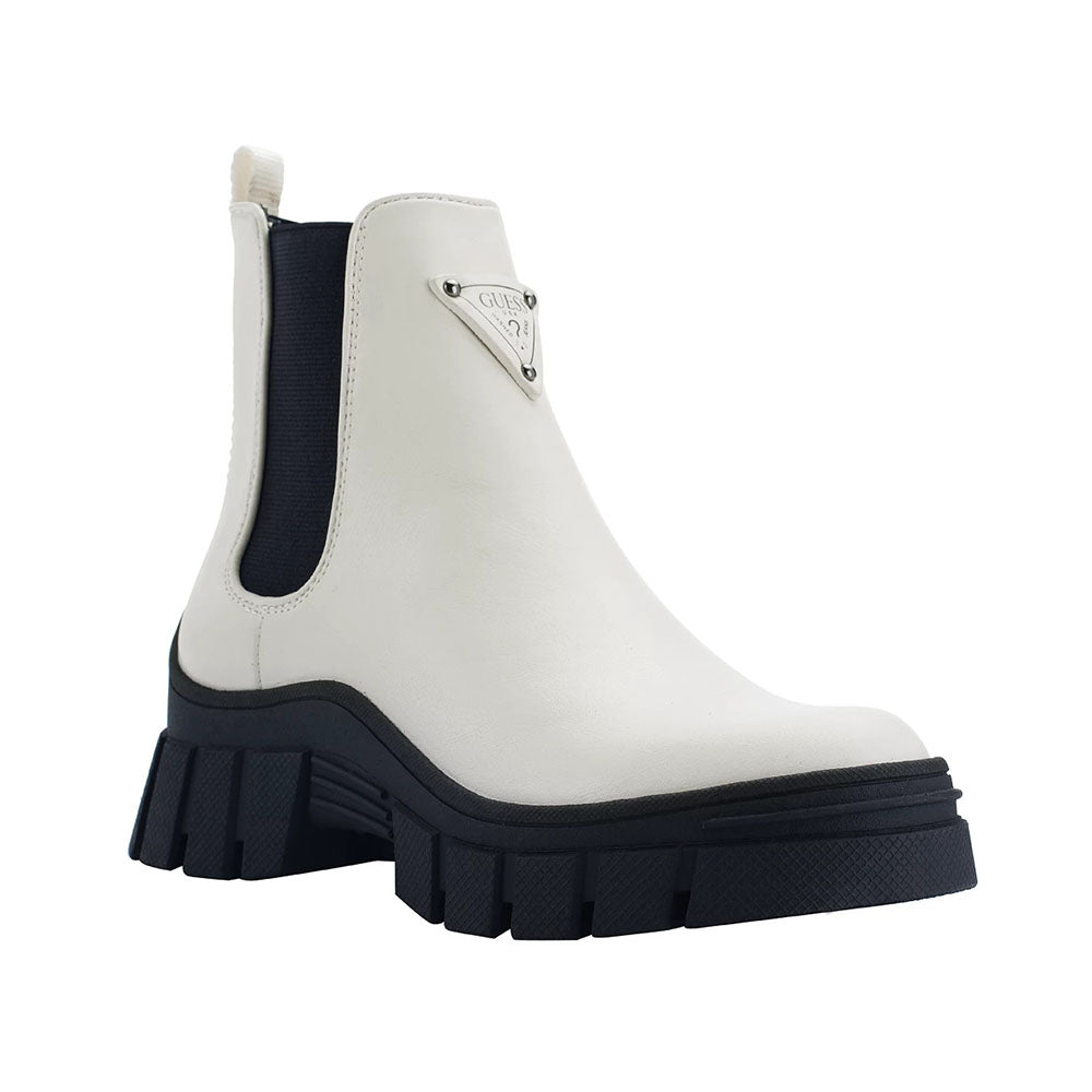 GUESS Hestia Combat Boot voor dames, Zwart, 40 EU