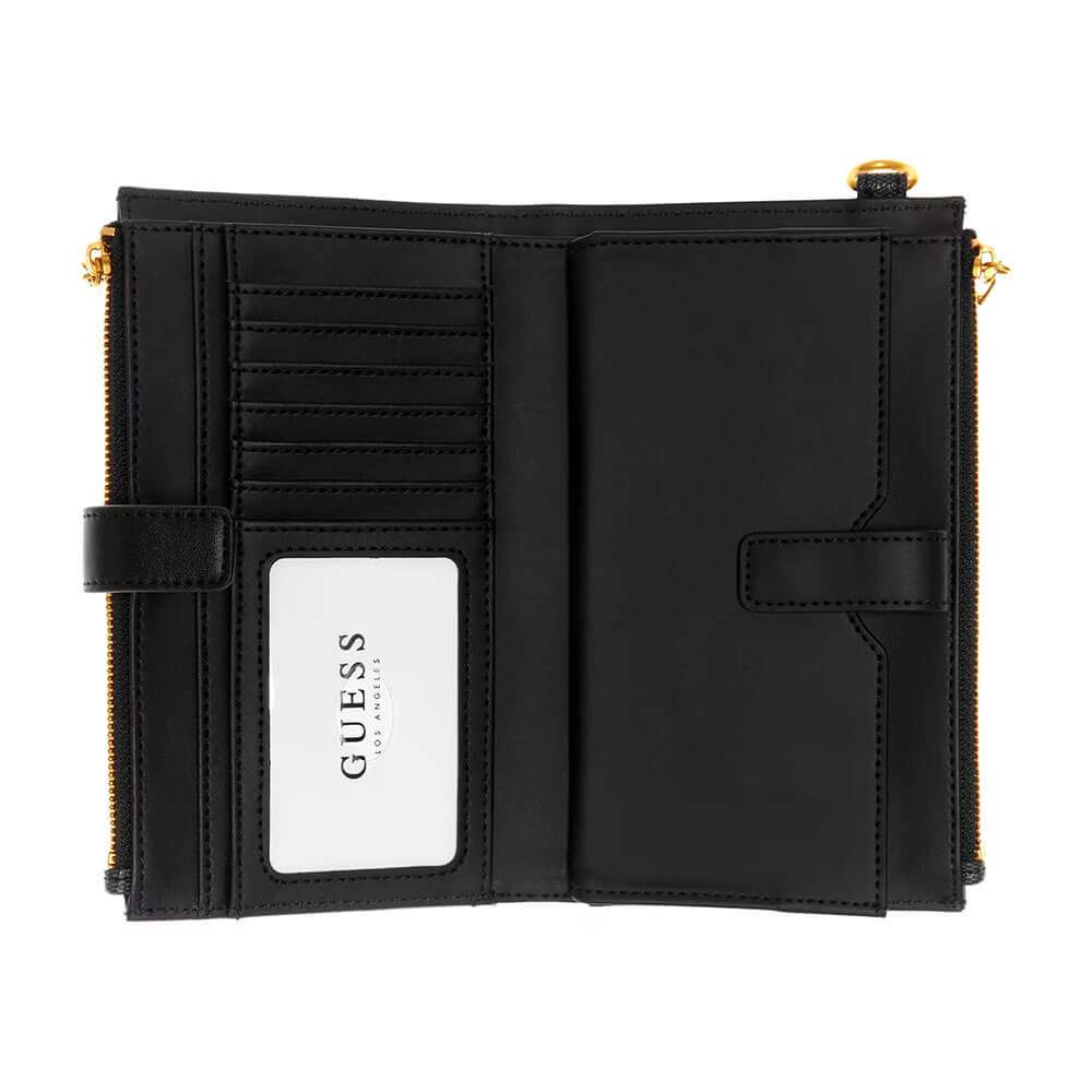 ארנק Guess Noreen Slg Dbl Zip Organizer נשים