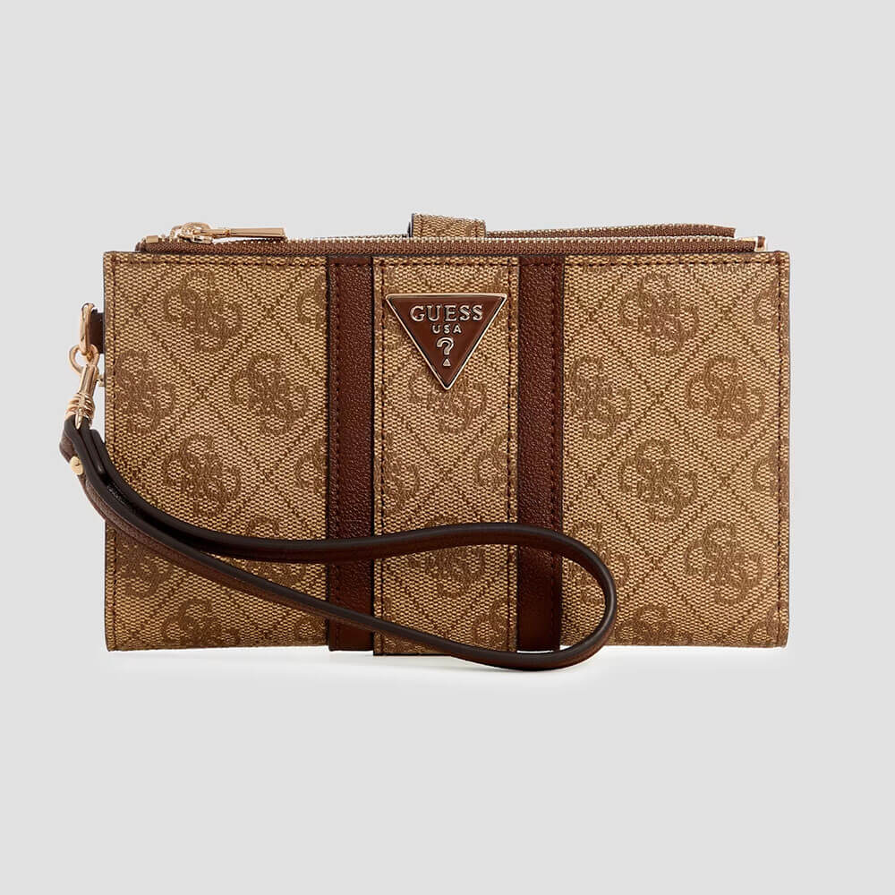 ארנק Guess Noreen Slg Dbl Zip Organizer נשים
