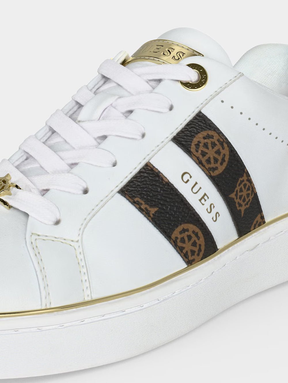 נעלי Guess Barlie נשים - gus-gwBARLIE-WHI02-36-5