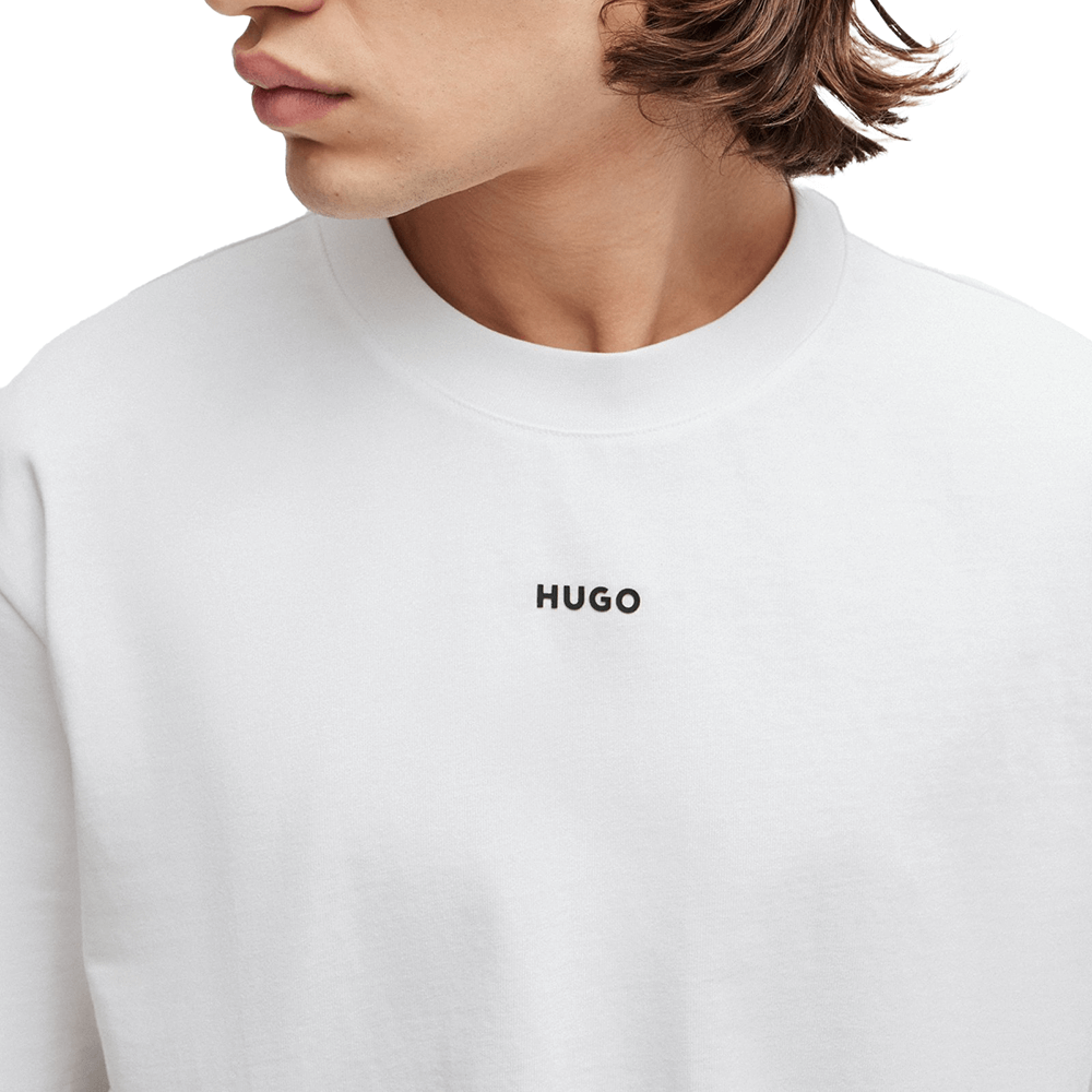 חולצת טישרט קצרה הוגו Logo Print גברים