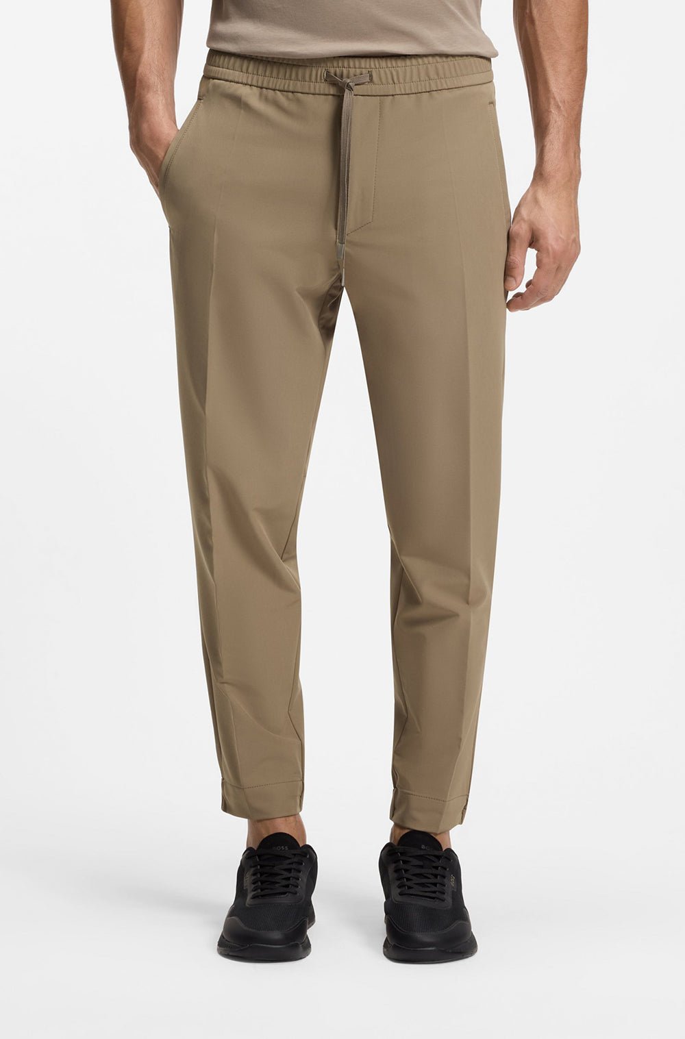 דגמ"ח הוגו בוס Water-Repellent Stretch Fabric גברים