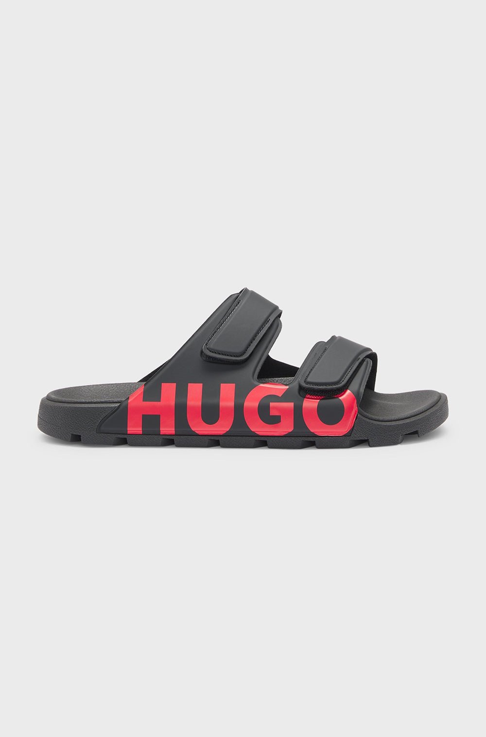 כפכפי הוגו Logo Sandals With Double Touch-Closure Straps גברים