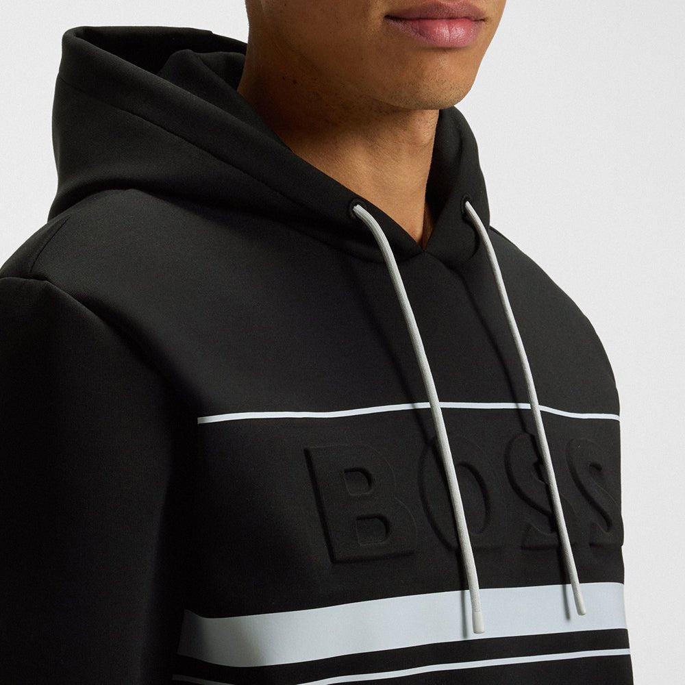 קפוצ'ון הוגו בוס Stripe Details גברים