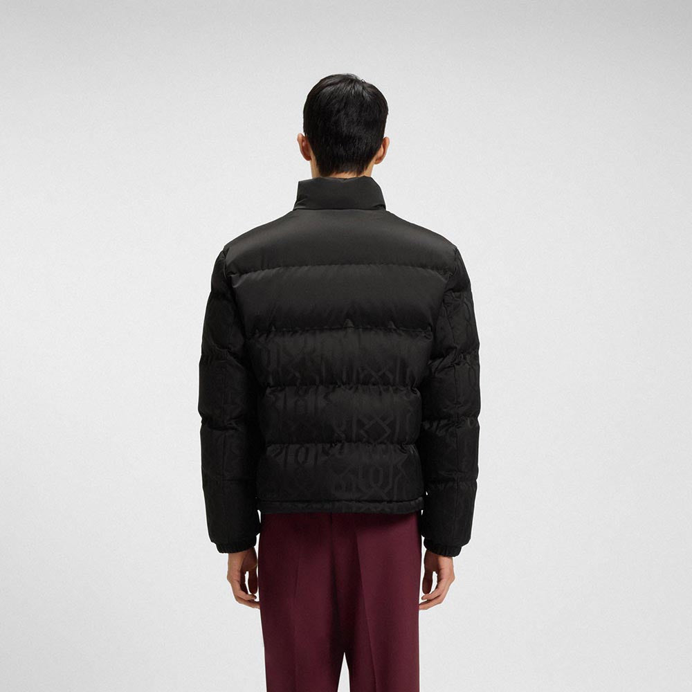 מעיל הוגו Jacquard Pattern גברים