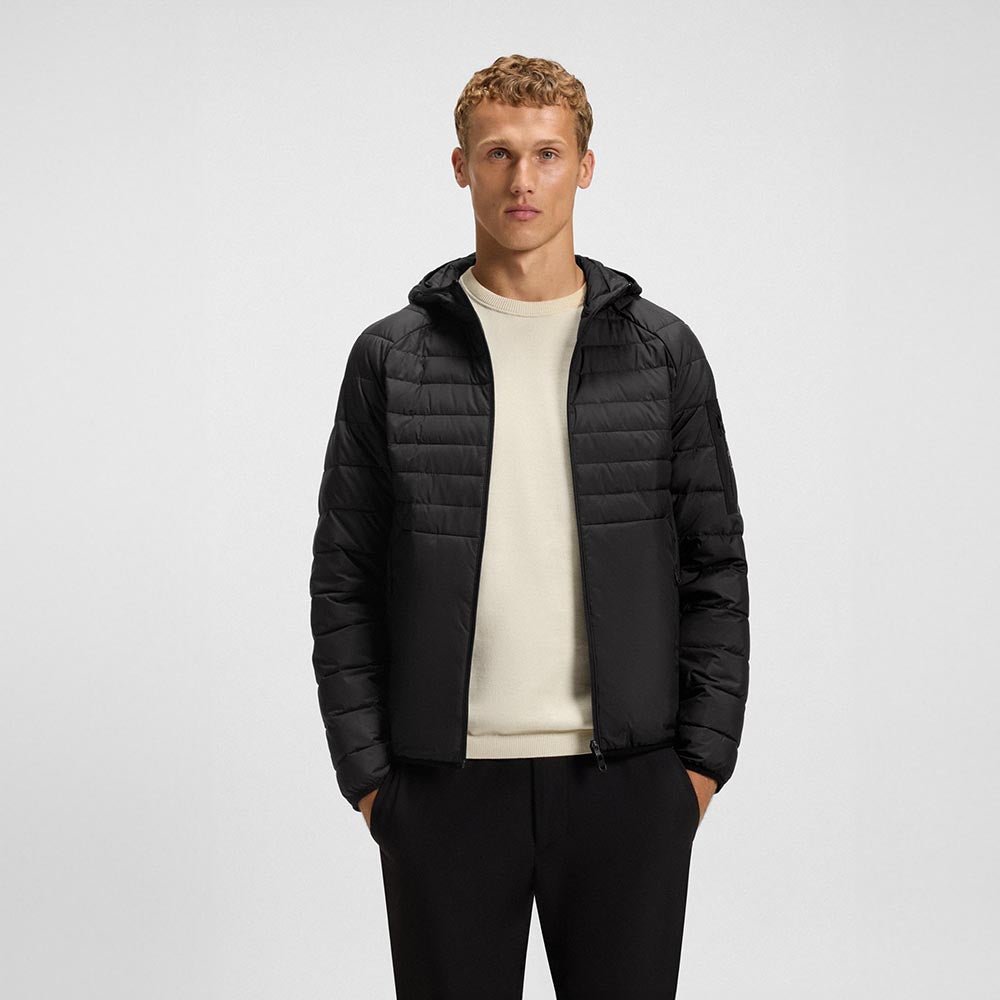 מעיל הוגו בוס Decorative Reflective Details גברים