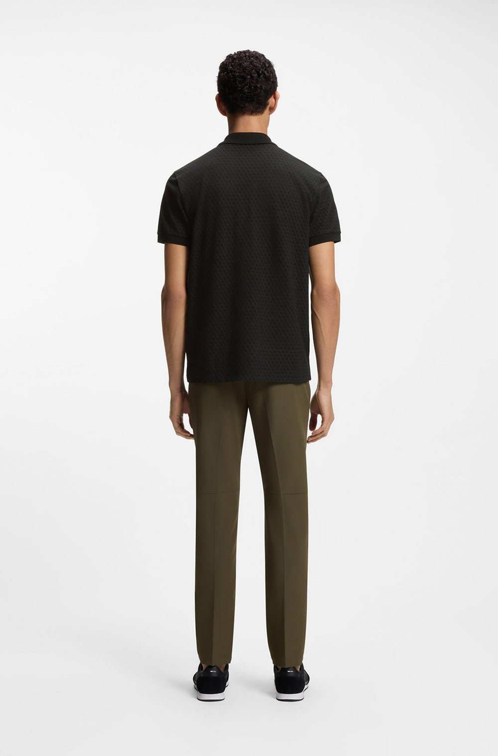 חולצת פולו הוגו בוס Printed Pattern גברים