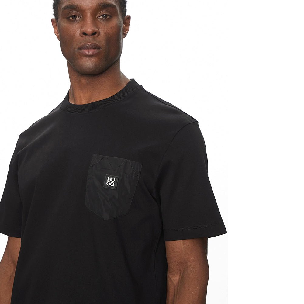 חולצת טישירט קצרה הוגו Logo Pocket גברים