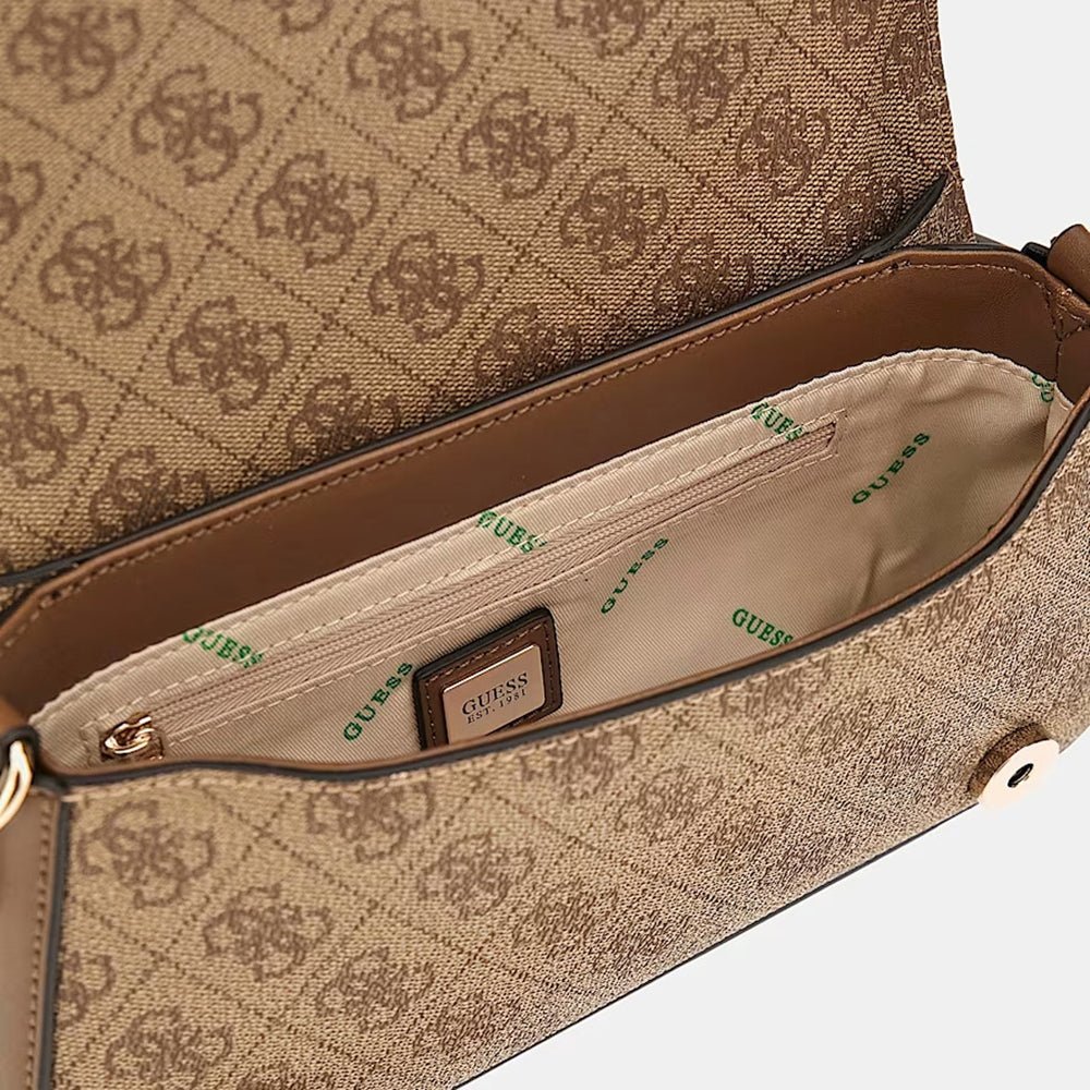 תיק Guess Eco Mietta Flap Shoulder נשים