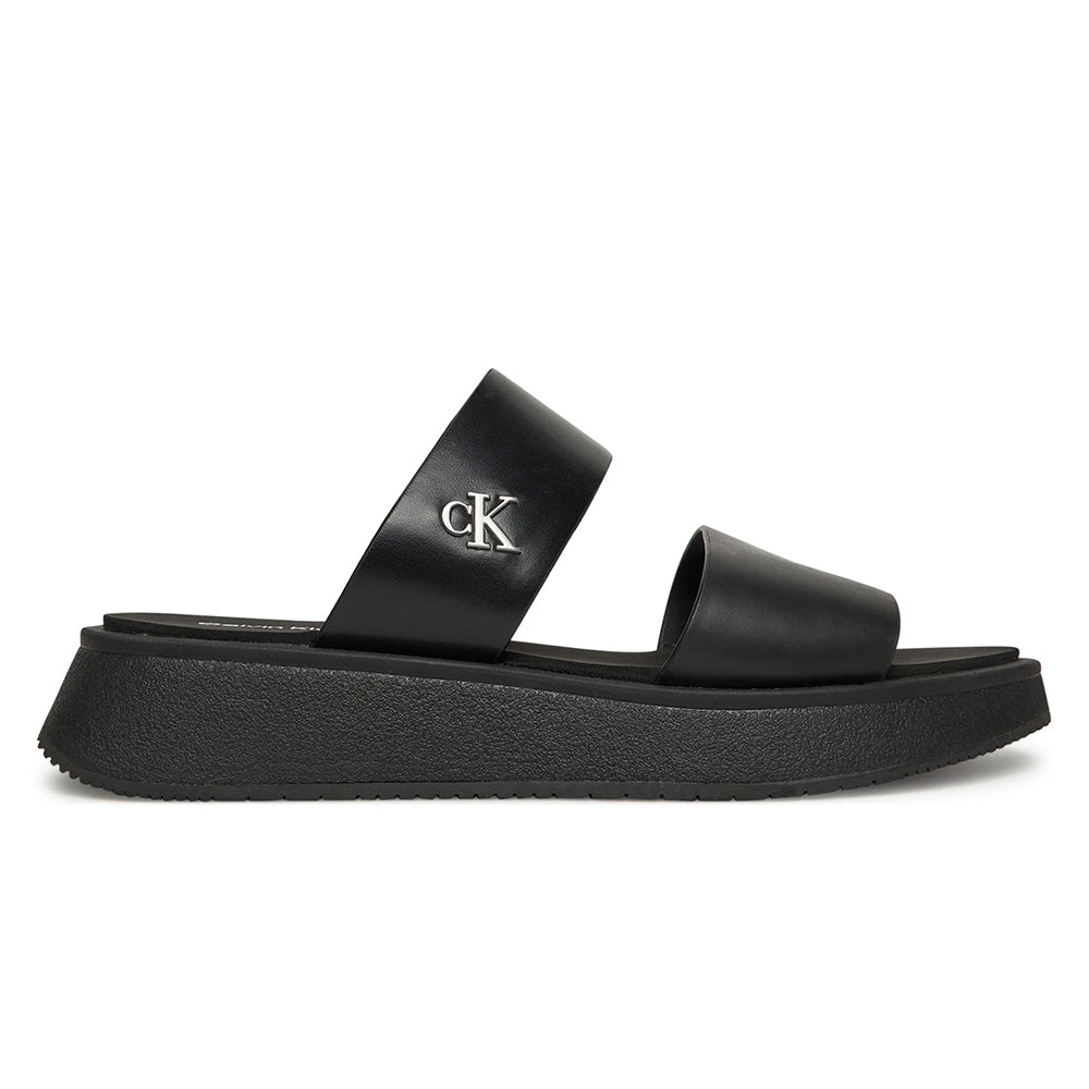 סנדלי קלווין קליין Sandal Slide Double Strap נשים
