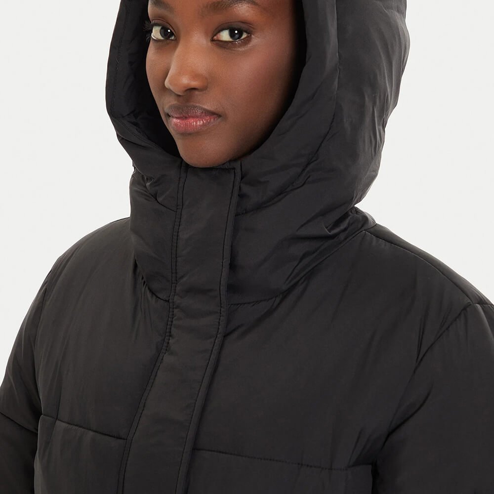 מעיל קלווין קליין Logo Belt Puffer נשים