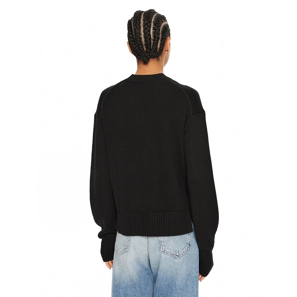 סריג קלווין קליין Intarsia Loose נשים