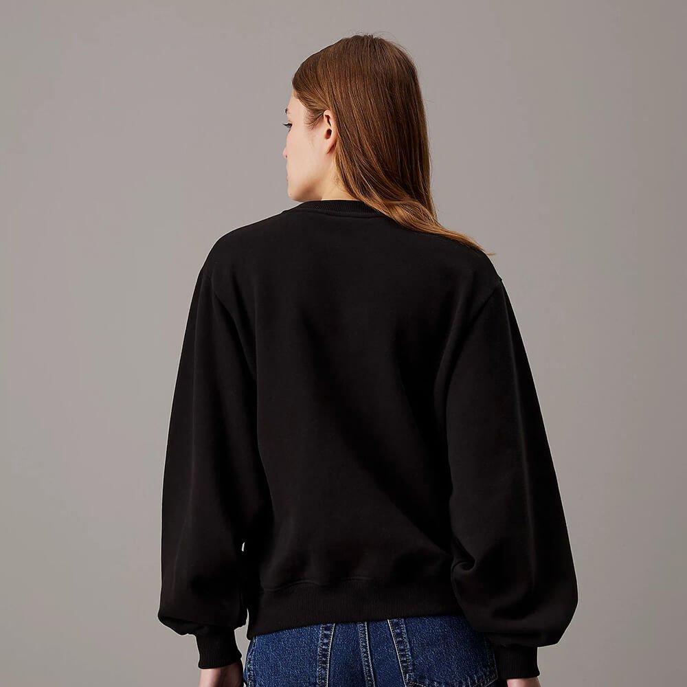סווטשירט קלווין קליין Relaxed Chenille Monogram נשים