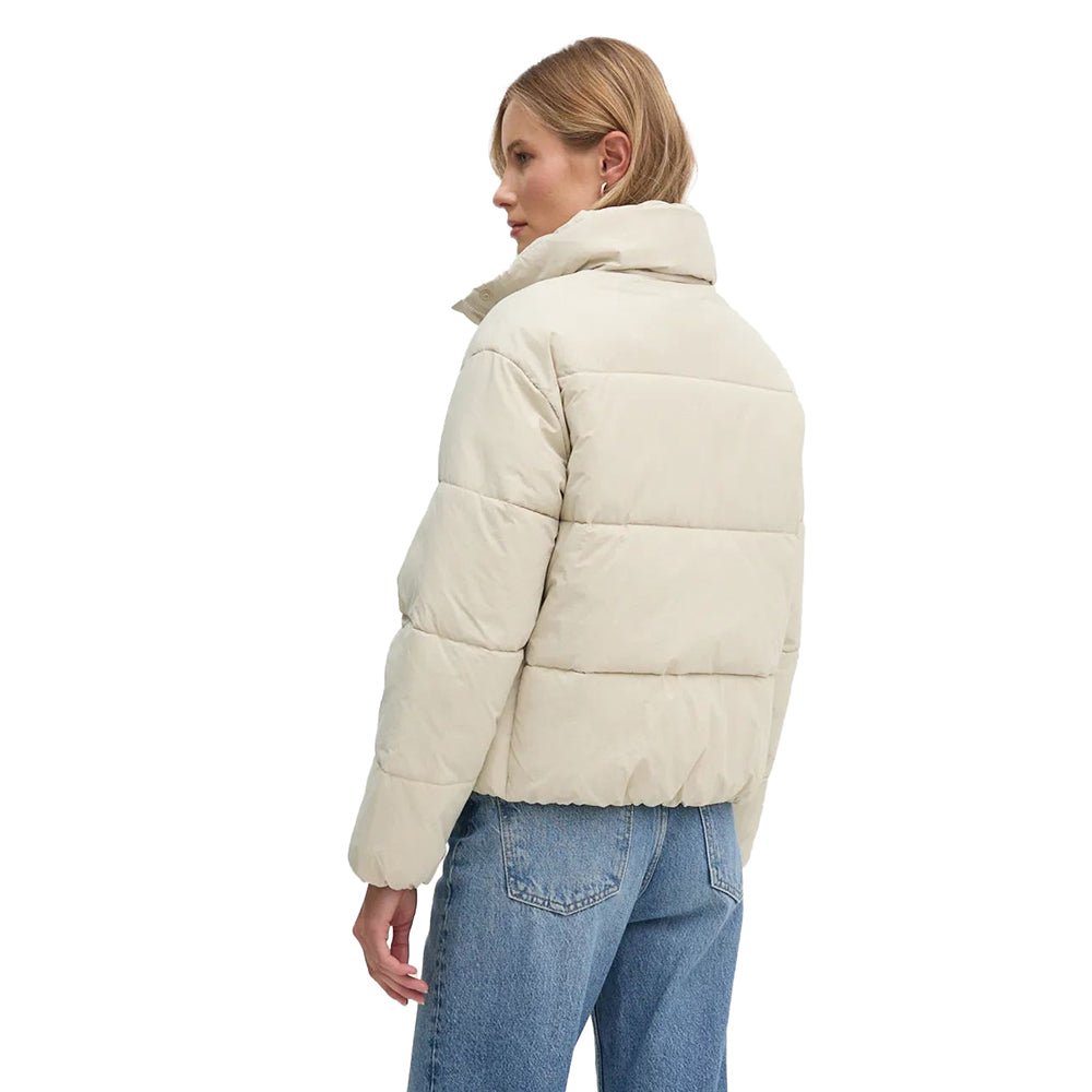 מעיל קלווין קליין Relaxed Chenille Logo Puffer נשים