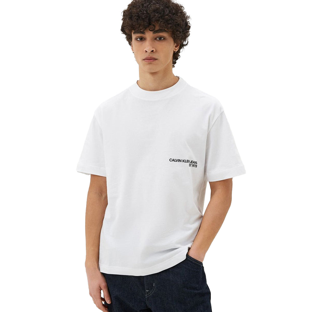 חולצת טישרט קלווין קליין קצרה Spray Tee גברים