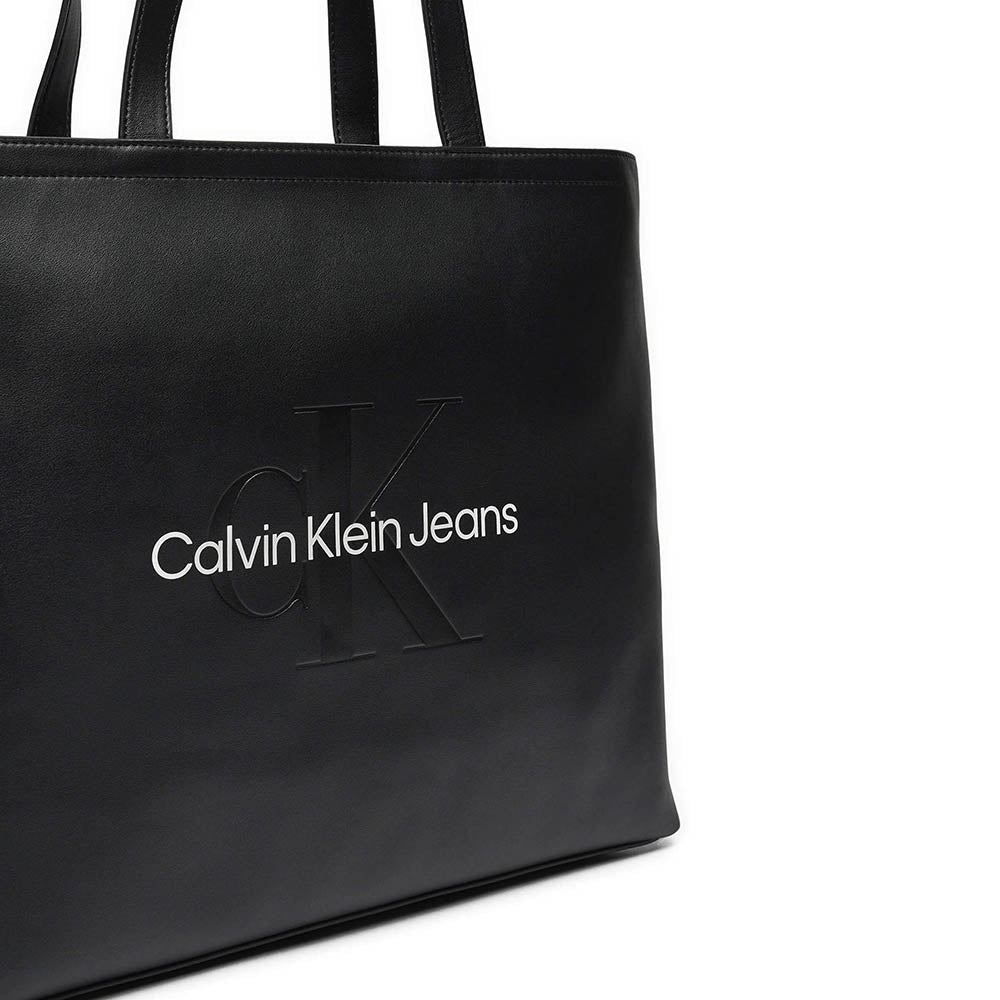 תיק קלווין קליין Sculpted Slim Tote34 Mono נשים