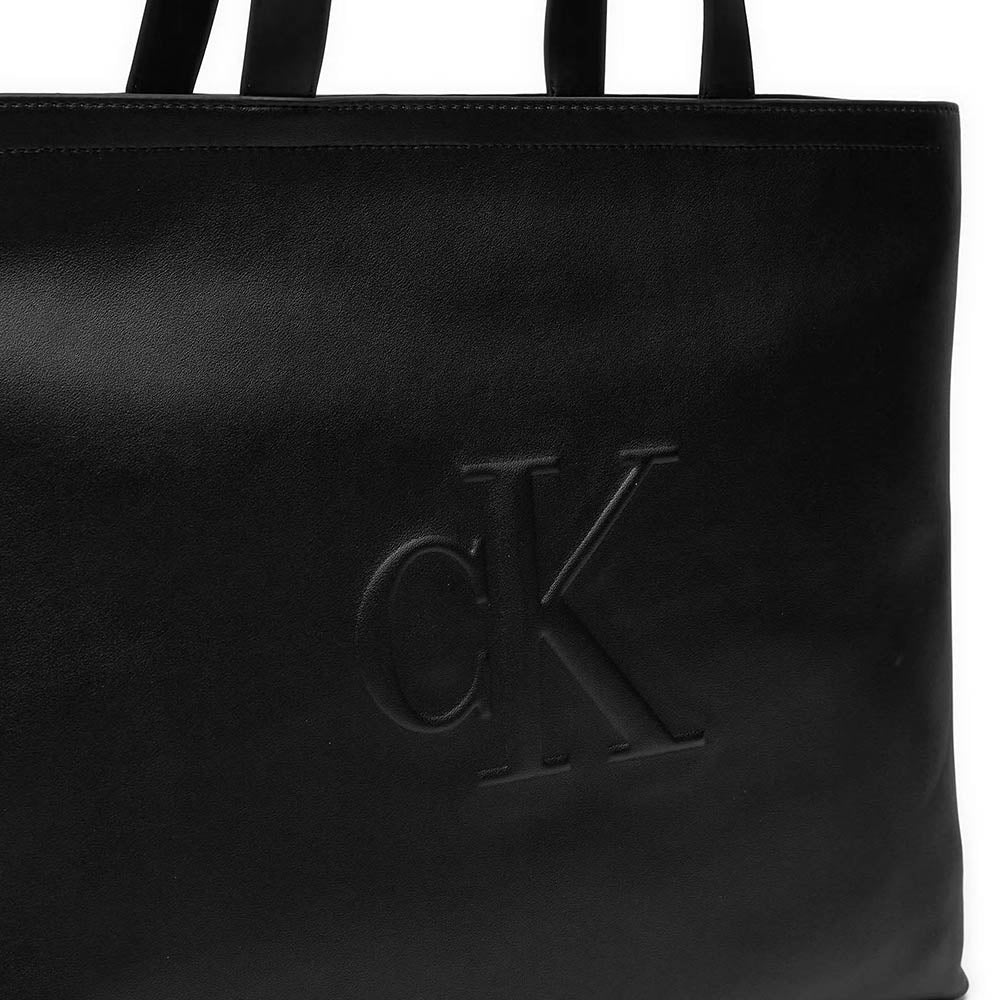 תיק קלווין קליין Sculpted Slim Tote34 Deboss נשים