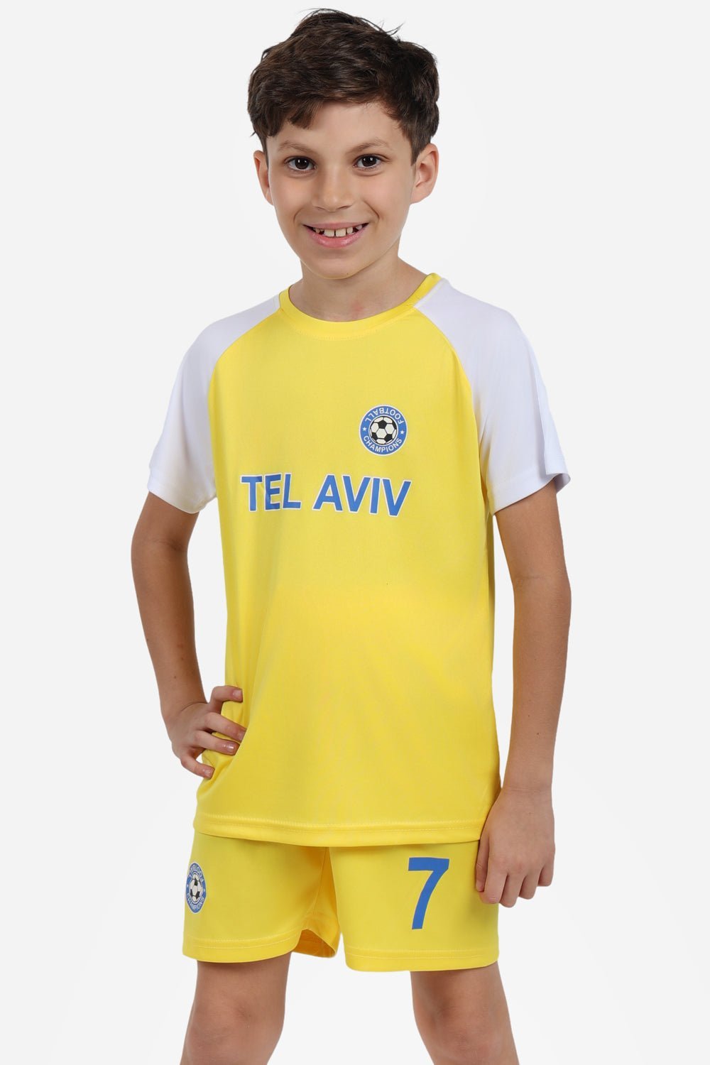 חליפת כדורגל תל אביב בנים צהוב