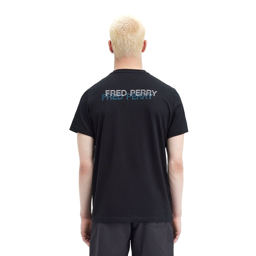 חולצת טישרט פרד פרי קצרה Print Tee גברים