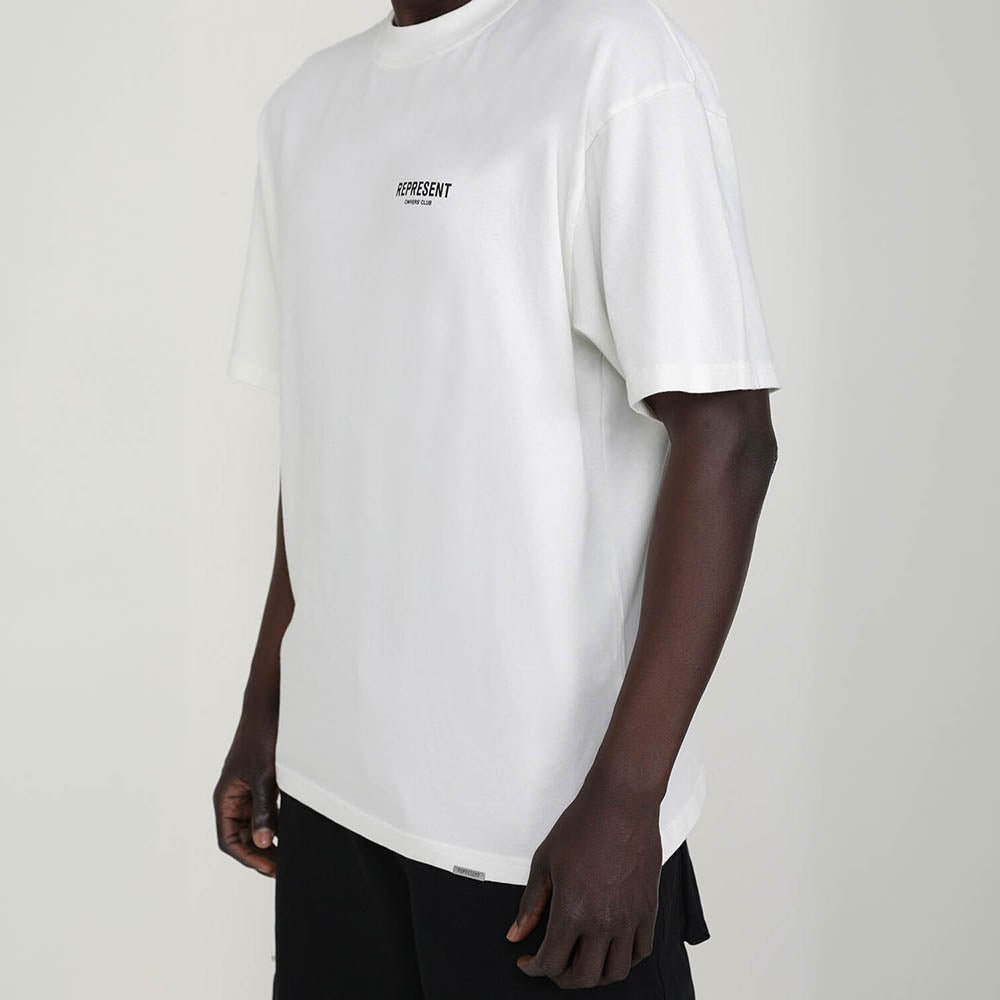 חולצת טישרט קצרה Represent Classic Logo גברים