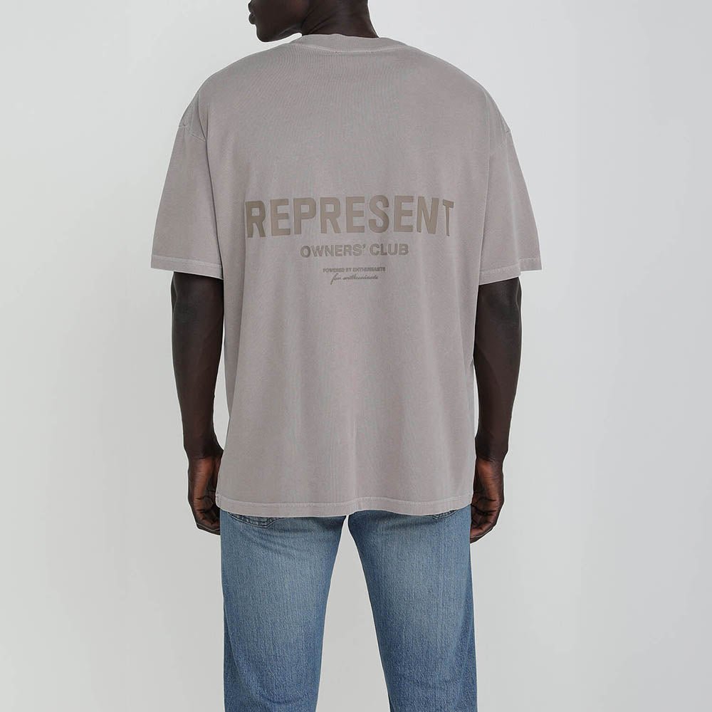 חולצת טישרט קצרה Represent Classic Logo גברים