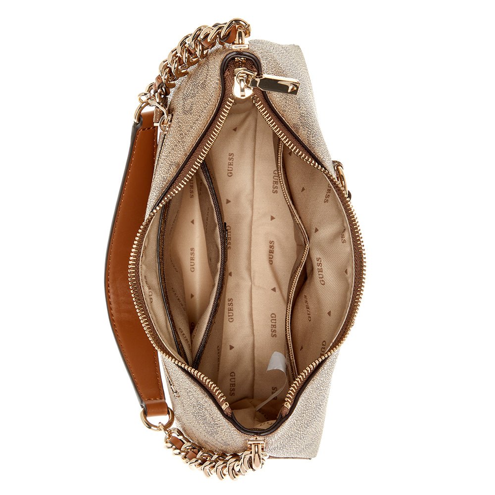 תיק Guess Izzy Top Zip Shoulder Bag נשים