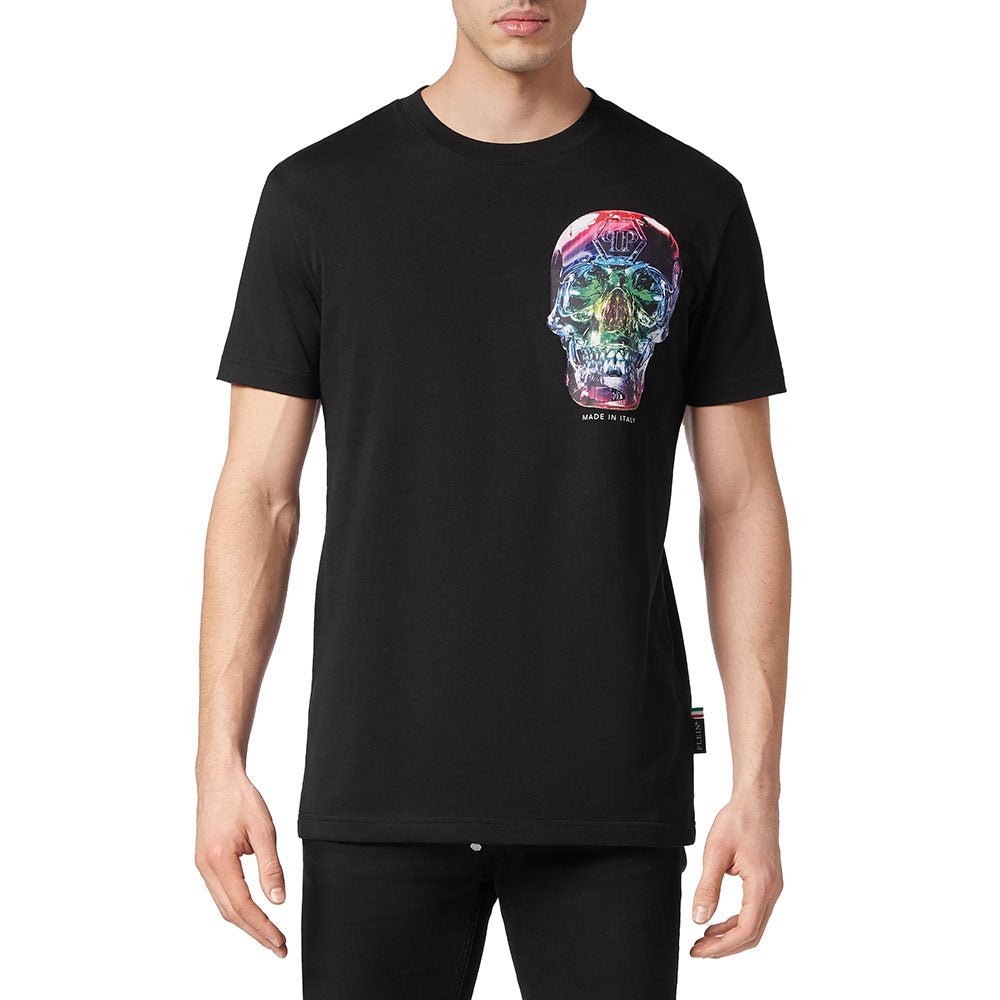 חולצת טישרט פיליפ פליין קצרה Glass Skull גברים