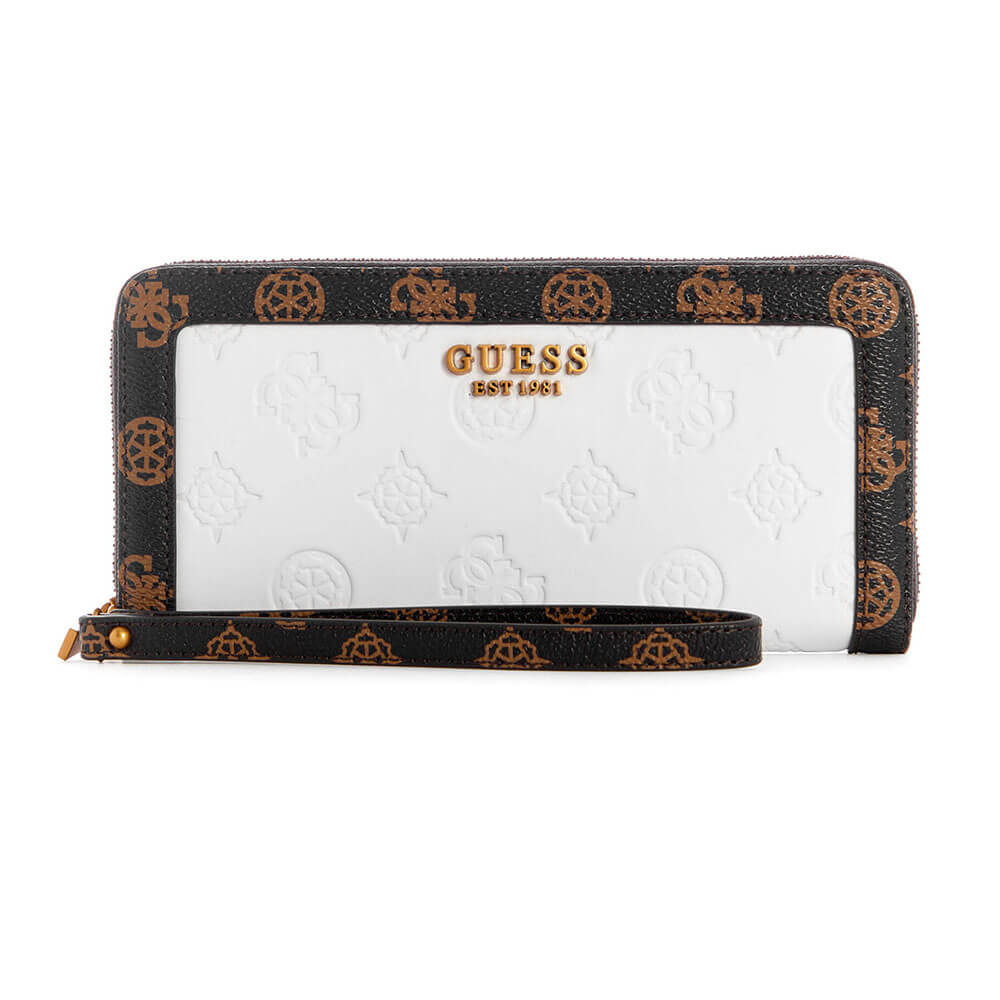 ארנק Guess Abey Large Zip Around נשים - gus-PB855846-WLT-OS