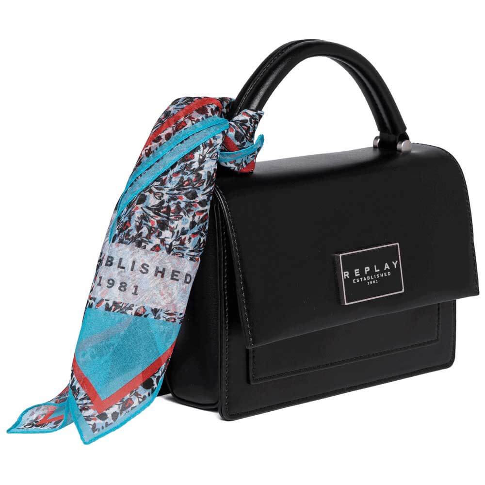 תיק יד ריפליי פלטה לוגו נשים