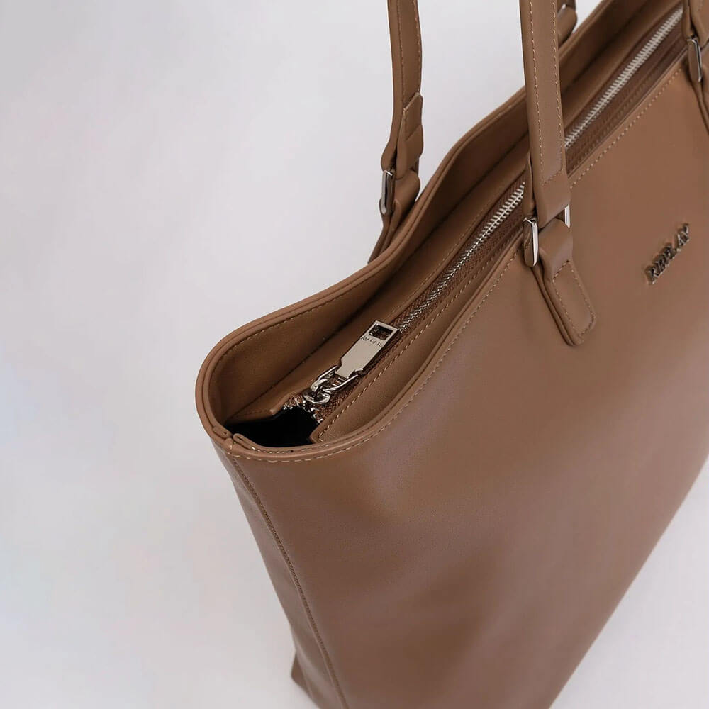 תיק ריפליי Solid-Colour Shopper With Logo נשים