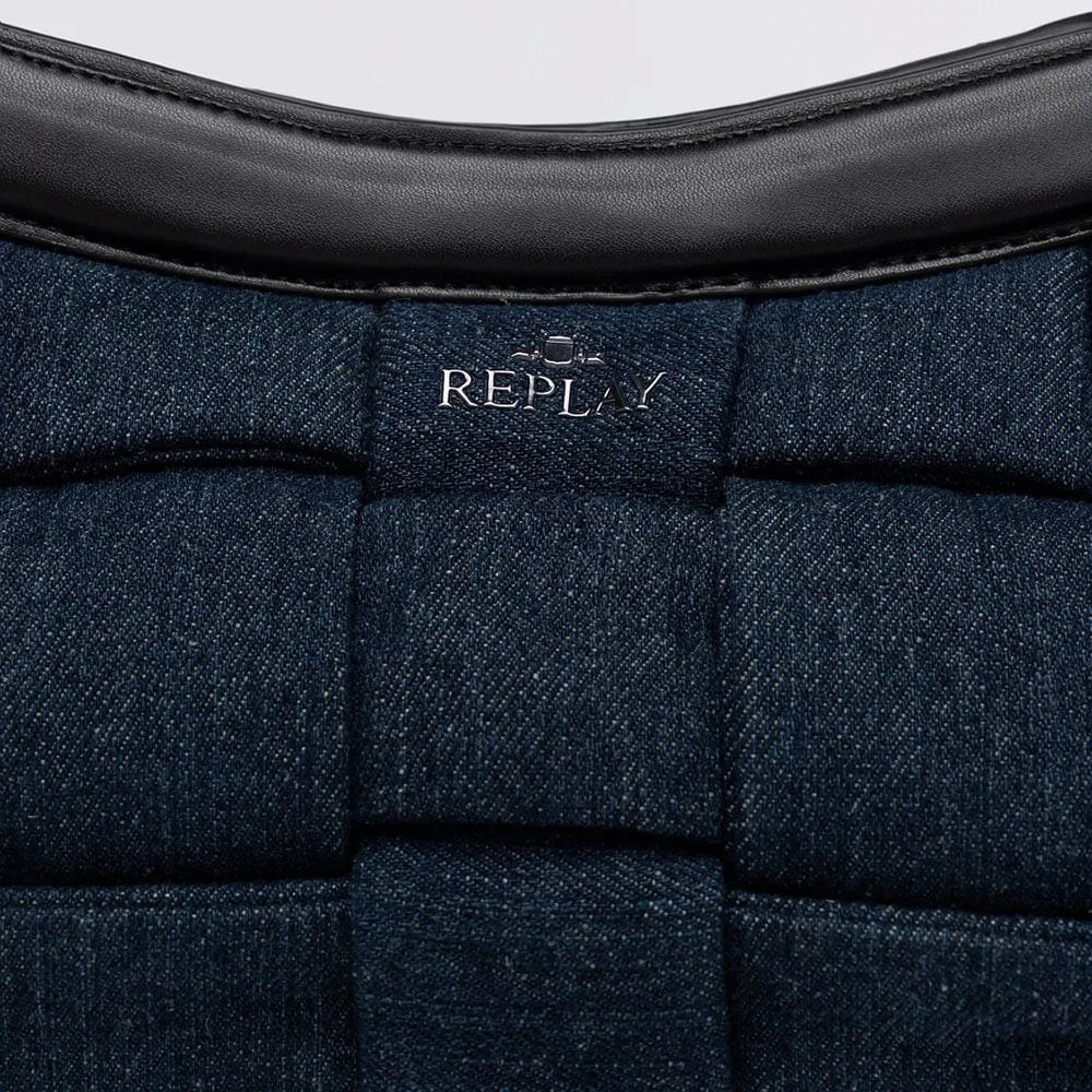 תיק ריפליי Large Denim Shoulder נשים