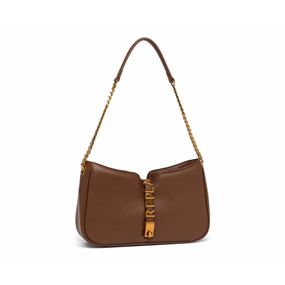 תיק ריפליי Shoulder Bag With Lettering נשים
