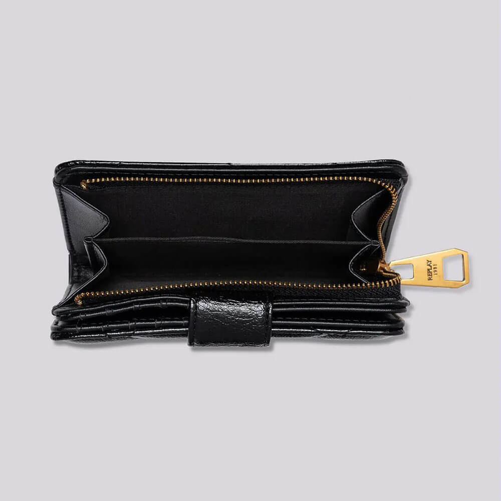 ארנק ריפליי Purse With Zip And Button נשים