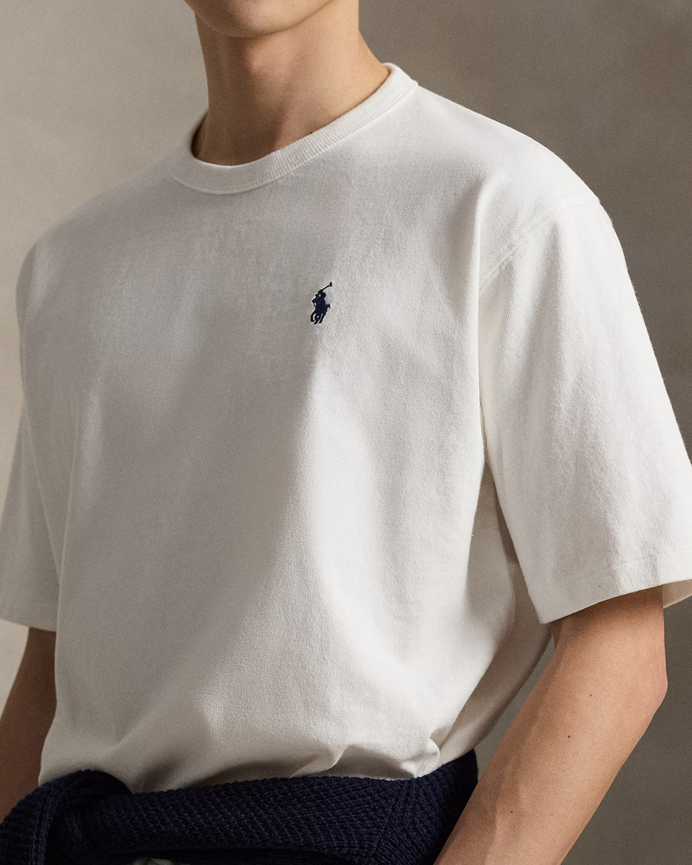 חולצת טישירט קצרה פולו ראלף לורן Relaxed Fit Jersey Crewneck גברים