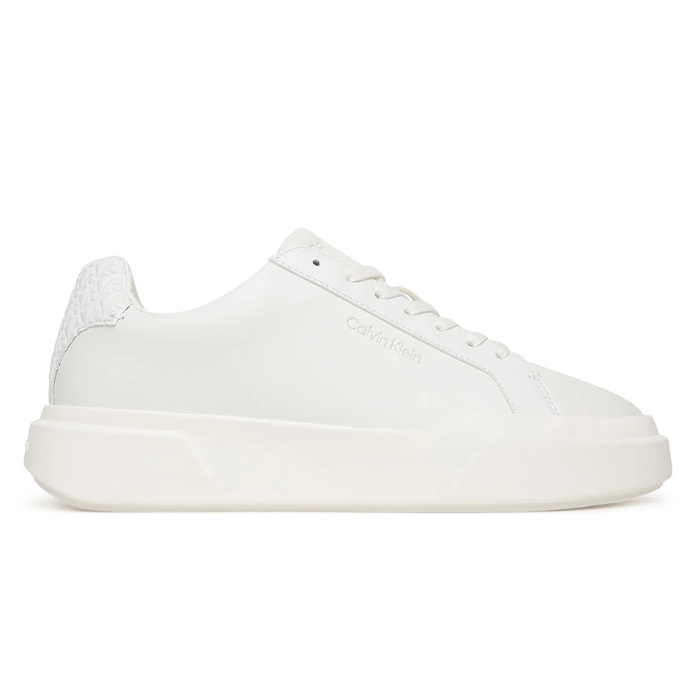 נעלי קלווין קליין Smooth Leather Logo Trainers נשים