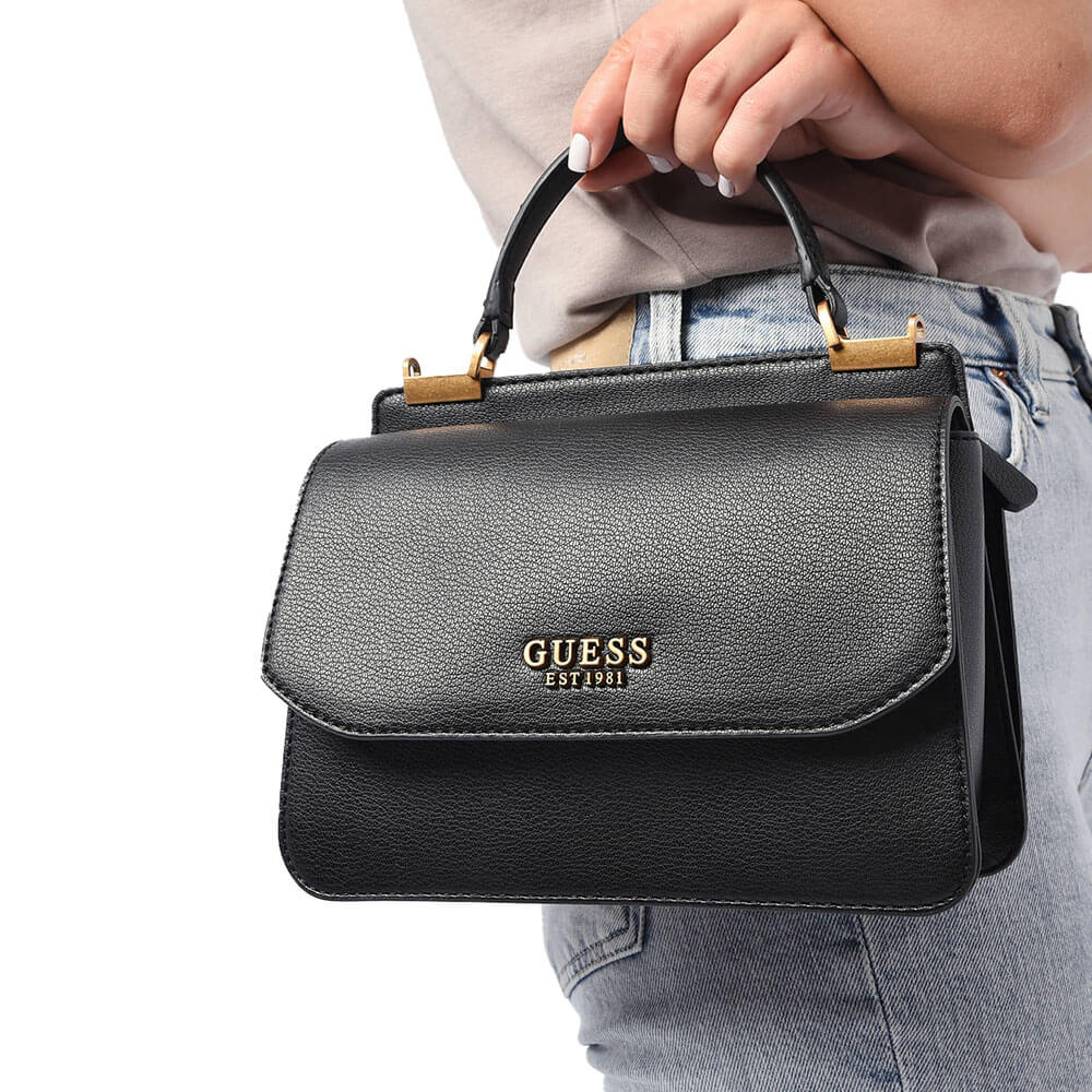 תיק צד Guess Kristle Logo Top Handle נשים