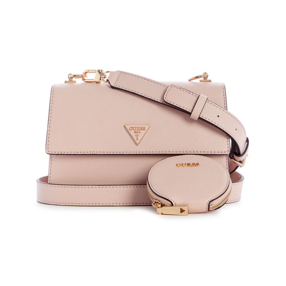 תיק צד Guess לוגו משולש נשים